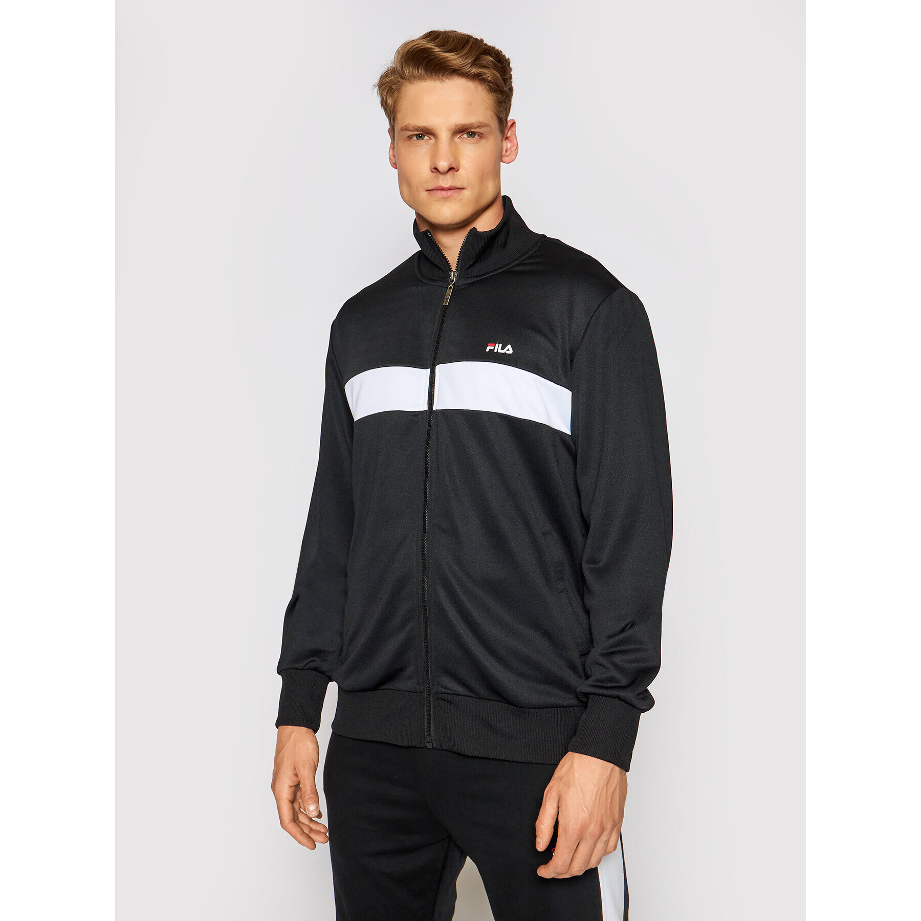 Fila Bluză Sanga 687476 Negru Regular Fit - Pled.ro