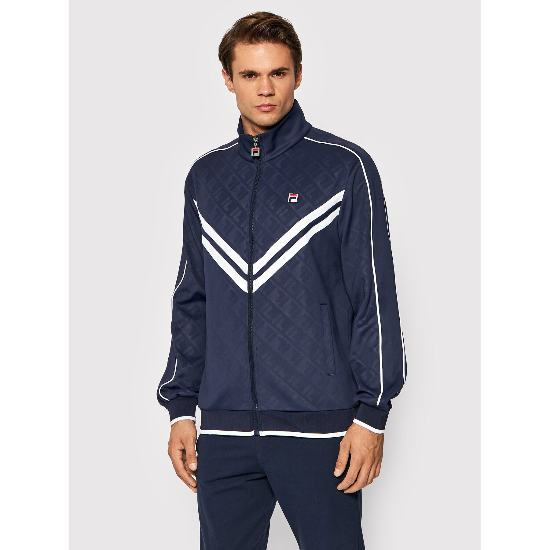 Fila Bluză Tauri Track 689169 Bleumarin Regular Fit - Pled.ro