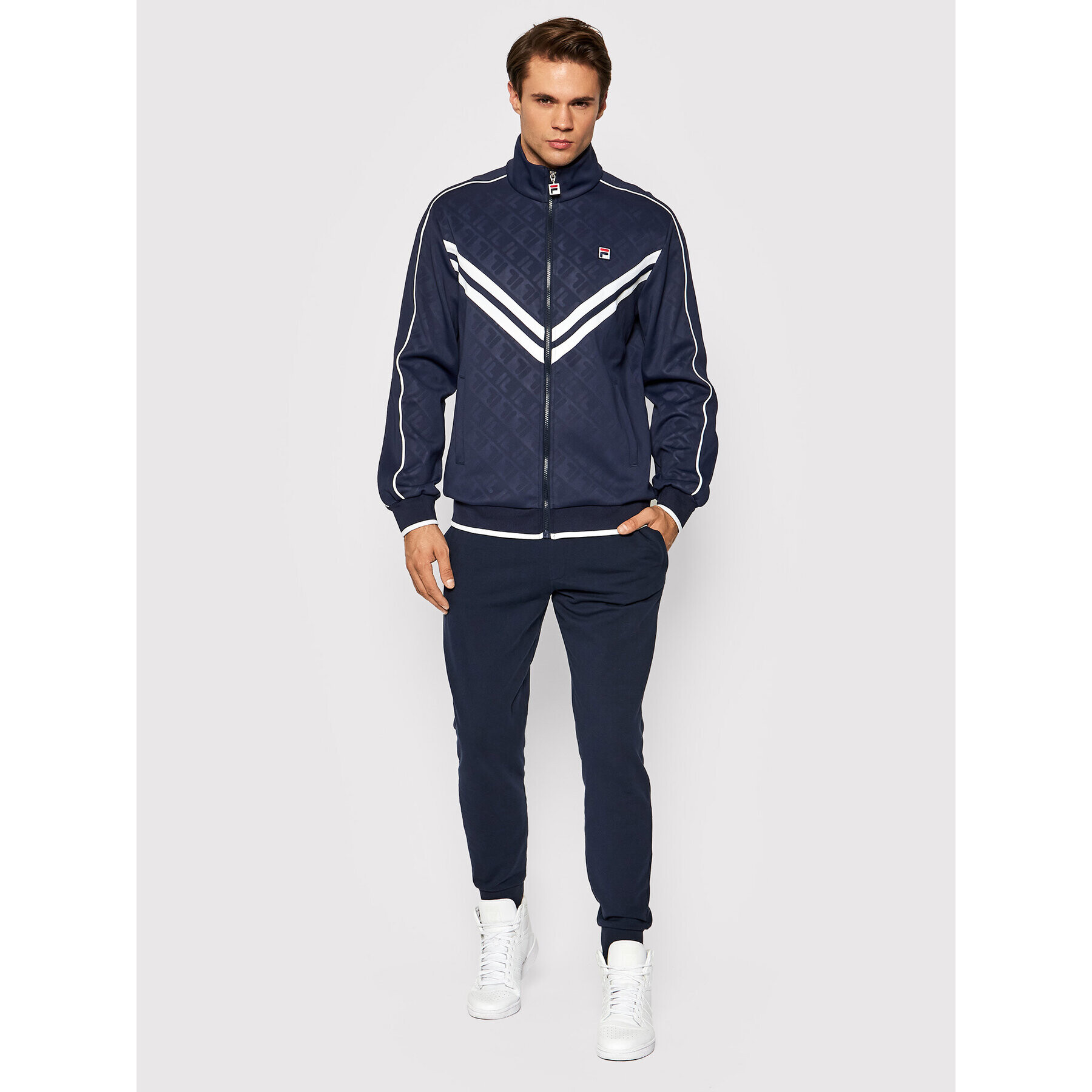 Fila Bluză Tauri Track 689169 Bleumarin Regular Fit - Pled.ro