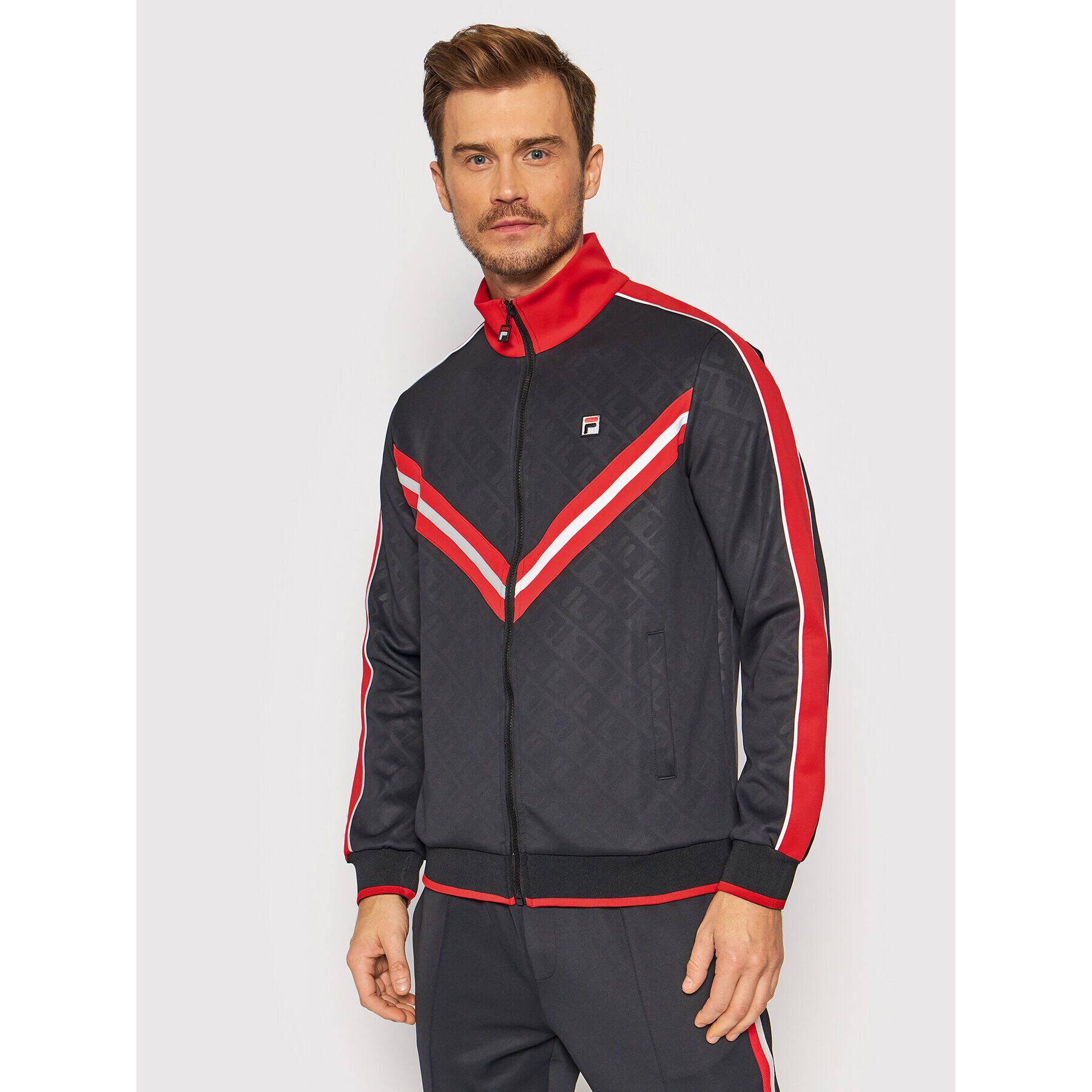 Fila Bluză Tauri Track 689169 Negru Regular Fit - Pled.ro