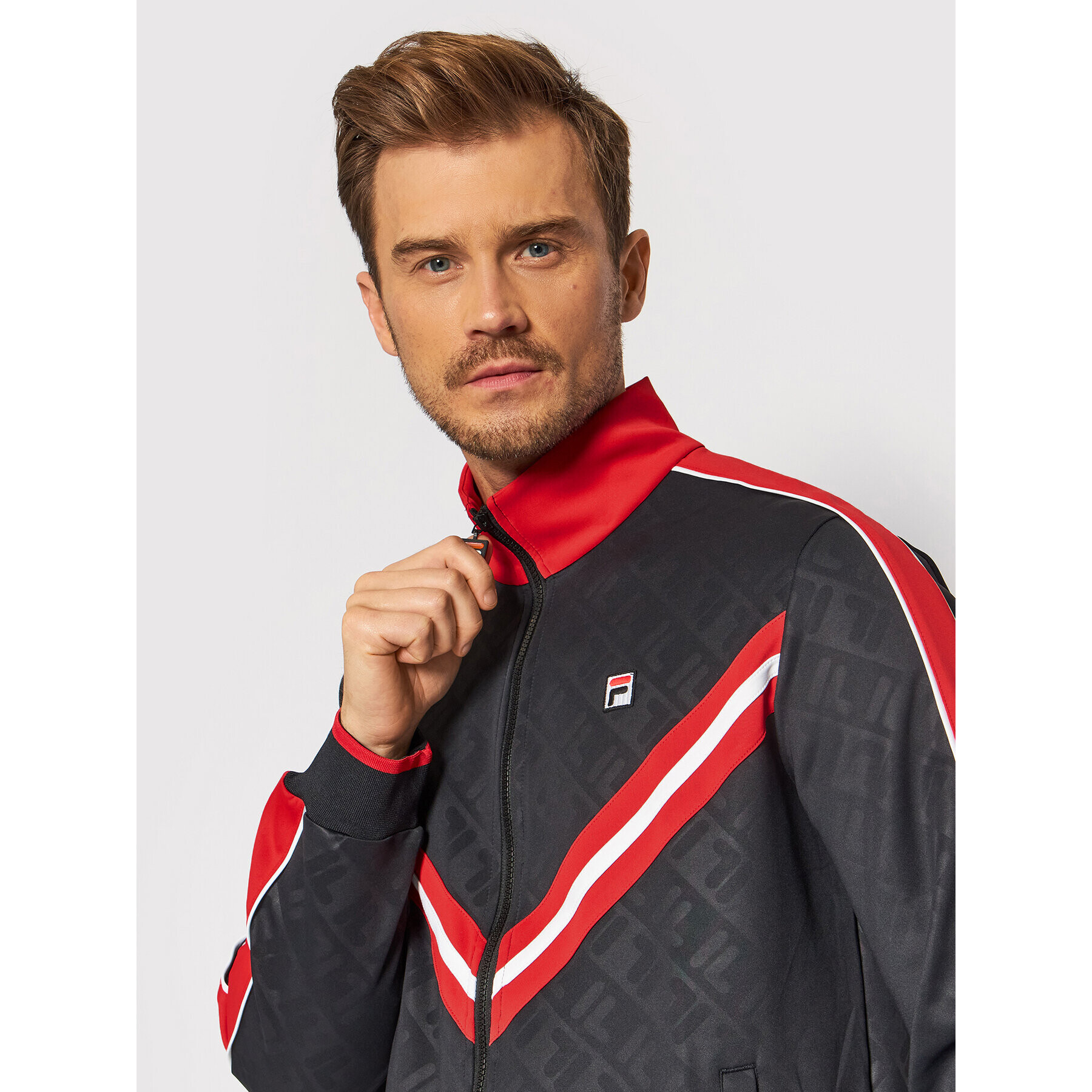 Fila Bluză Tauri Track 689169 Negru Regular Fit - Pled.ro