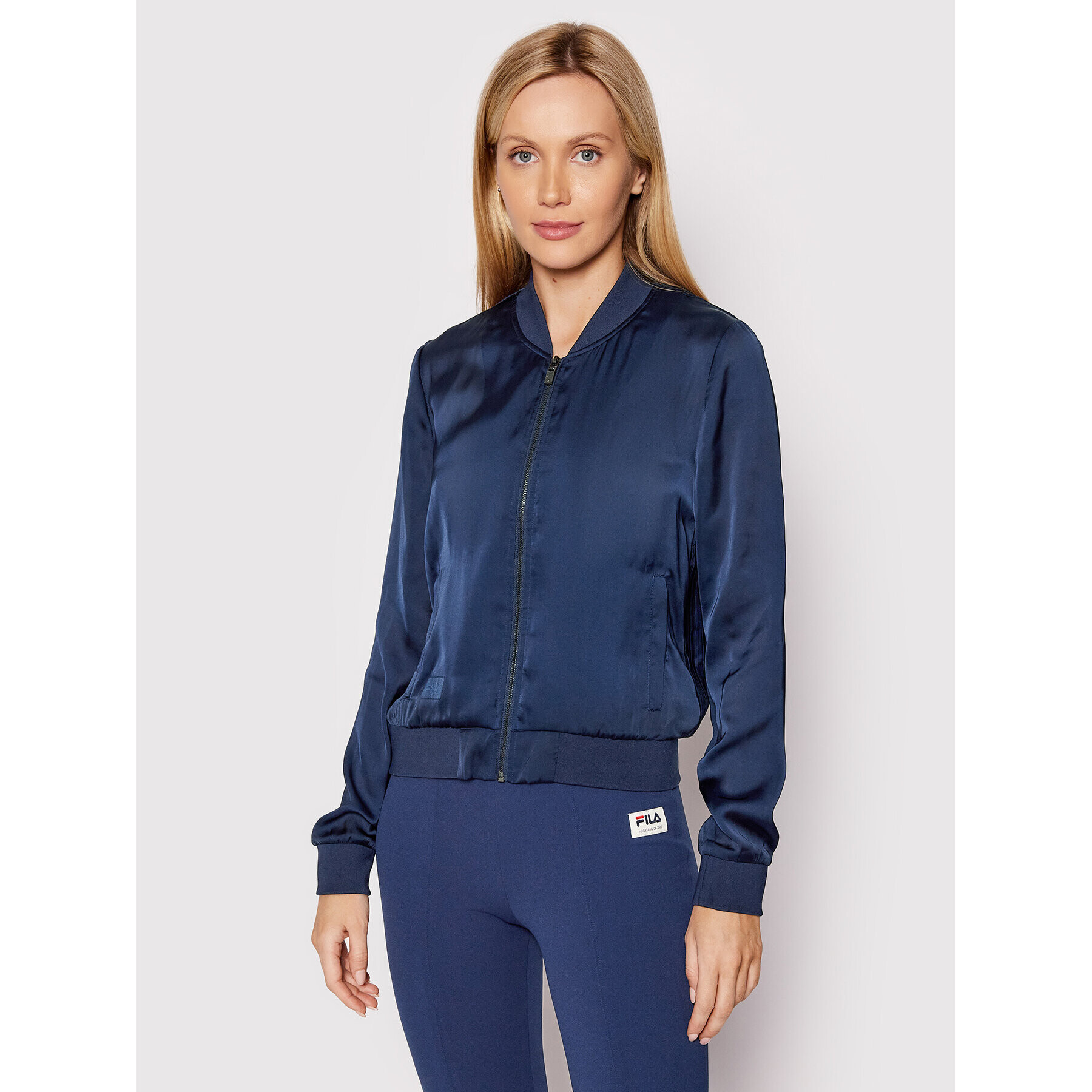 Fila Bluză Tychy FAW0033 Bleumarin Regular Fit - Pled.ro