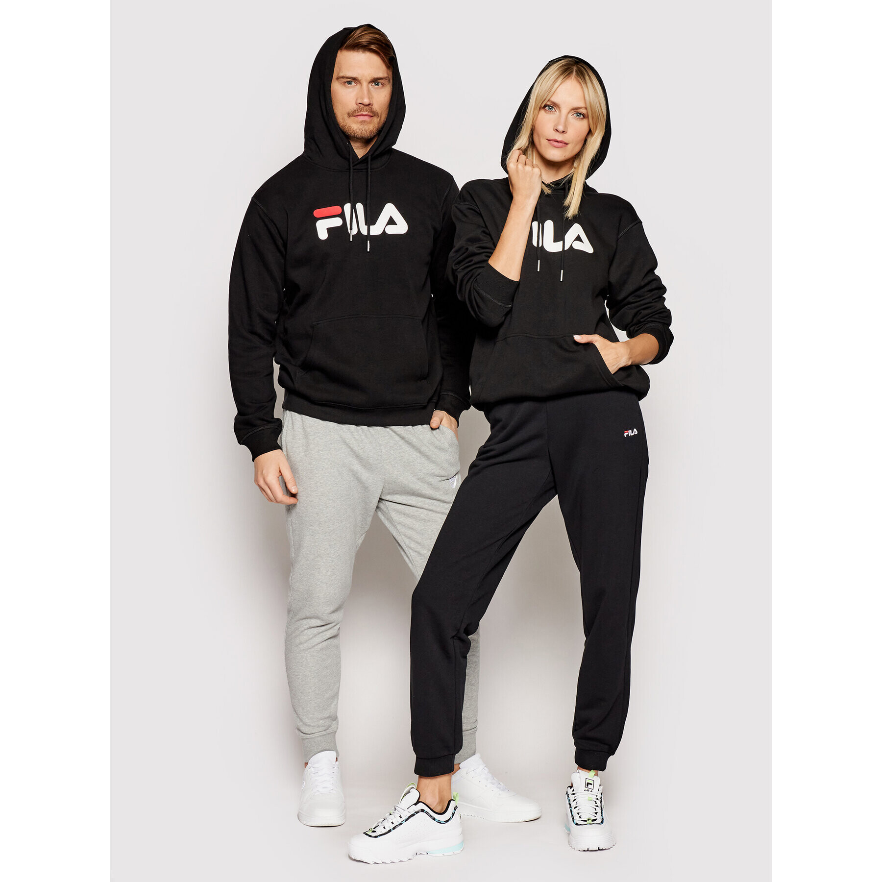 Fila Bluză Unisex 681090 Negru Regular Fit - Pled.ro