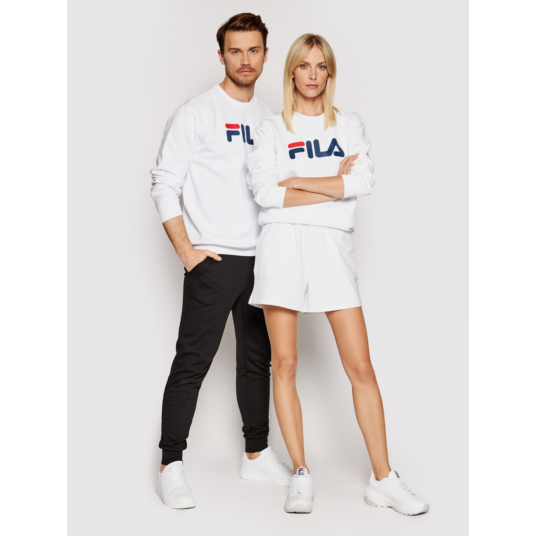 Fila Bluză Unisex 681091 Alb Regular Fit - Pled.ro