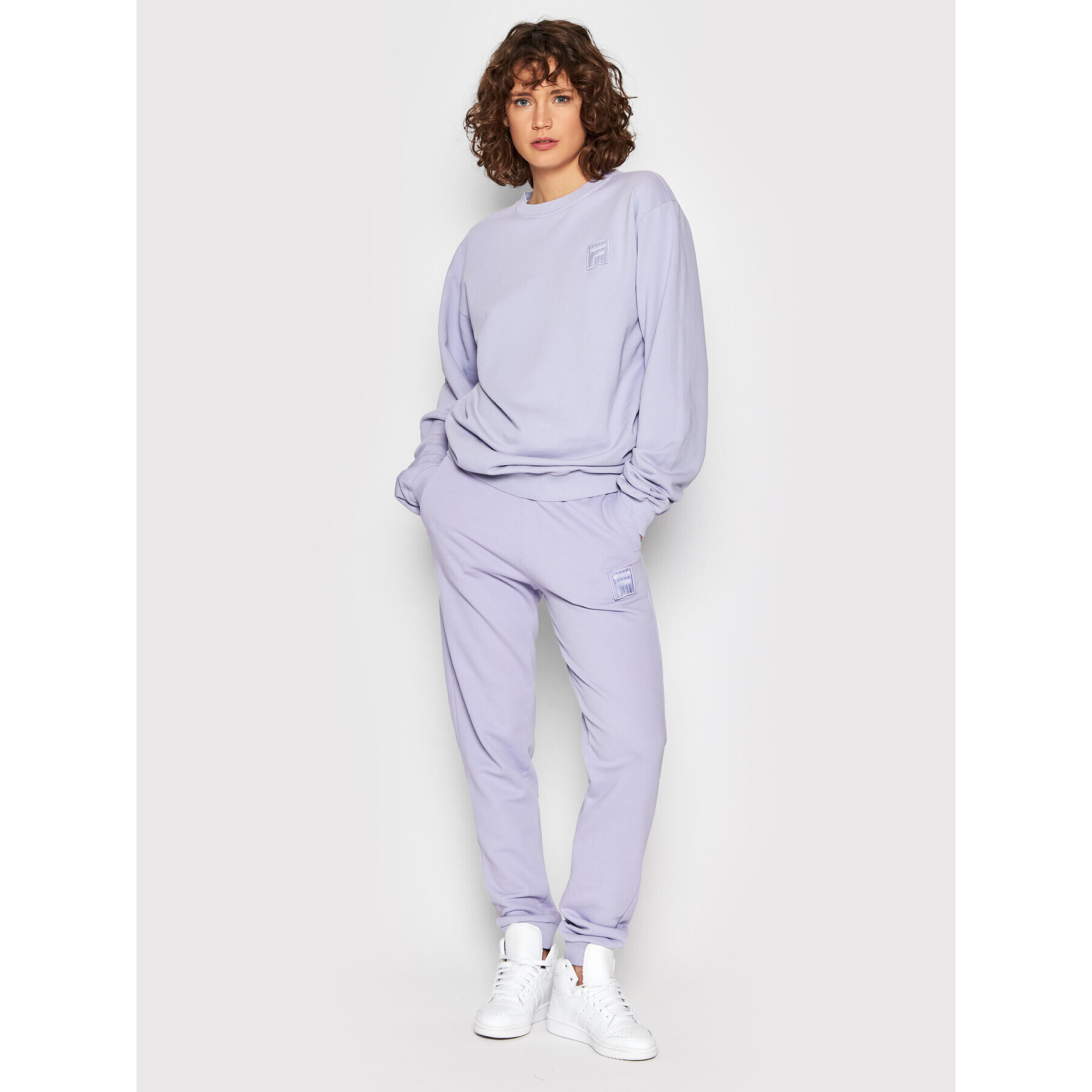 Fila Bluză Unisex Brugge FAU0001 Violet Regular Fit - Pled.ro