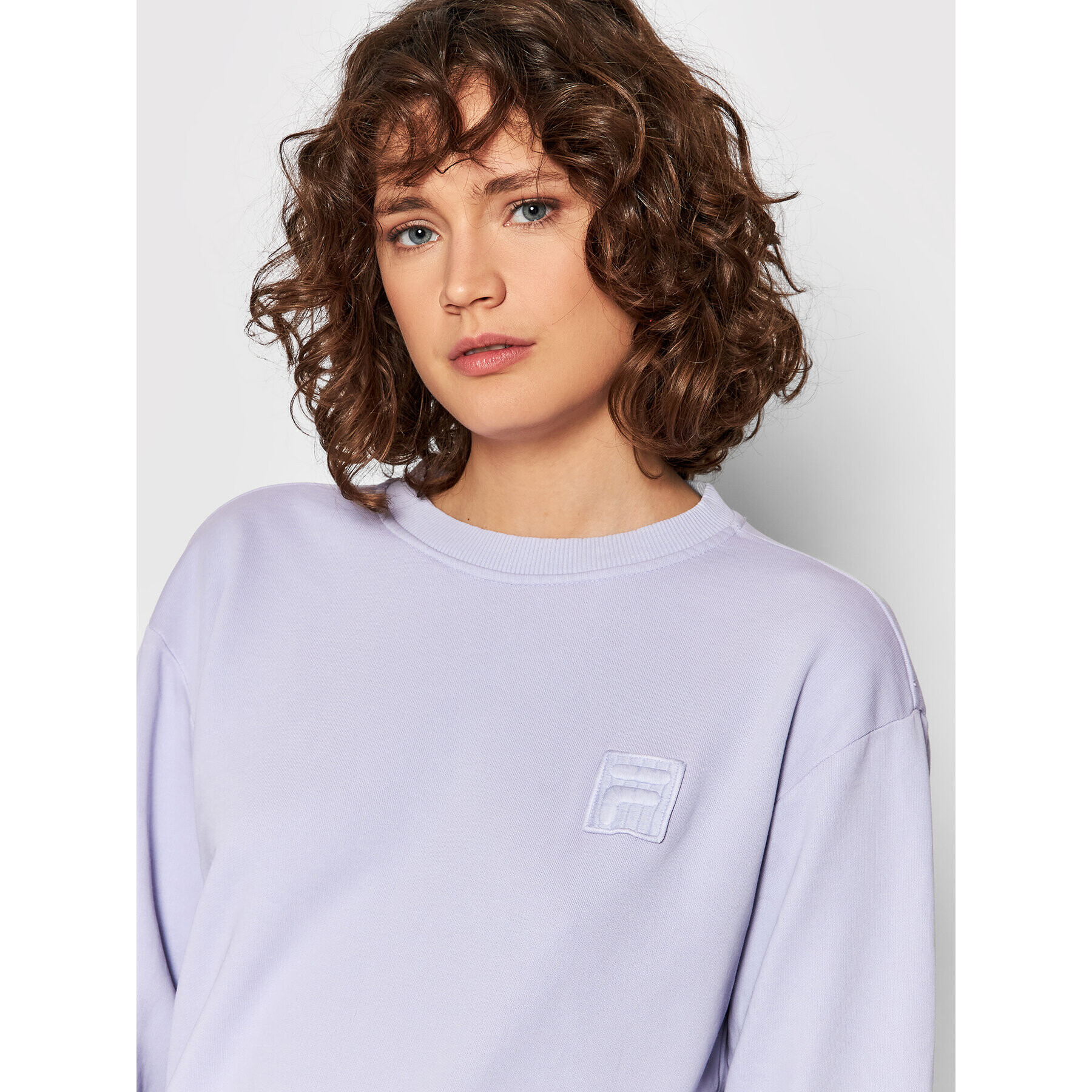 Fila Bluză Unisex Brugge FAU0001 Violet Regular Fit - Pled.ro