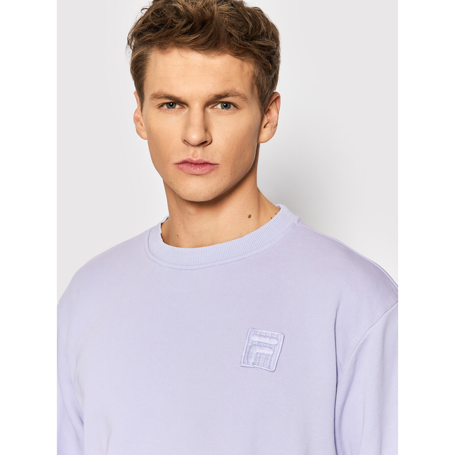 Fila Bluză Unisex Brugge FAU0001 Violet Regular Fit - Pled.ro