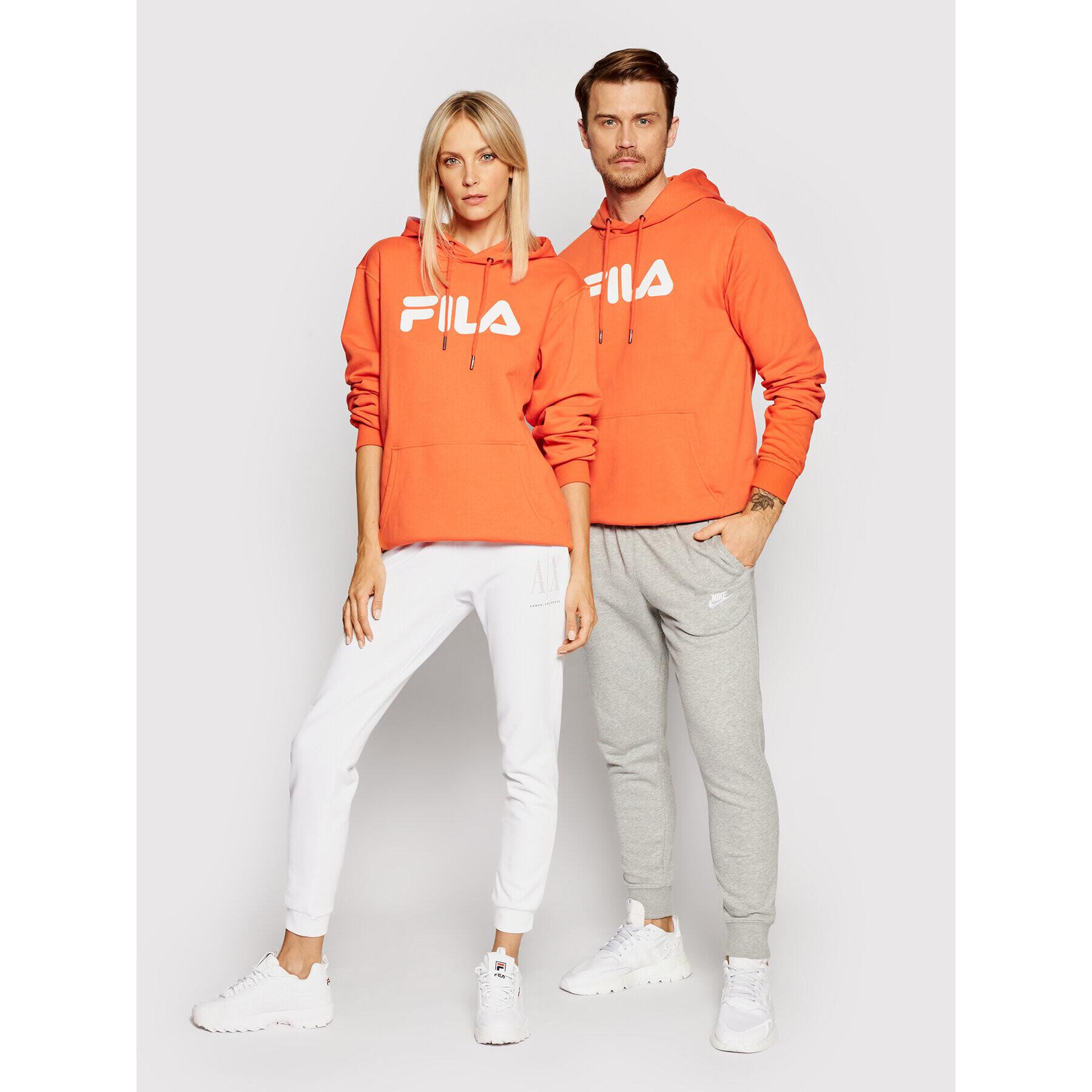 Fila Bluză Unisex Classic Pure Hoody 681090 Portocaliu Regular Fit - Pled.ro