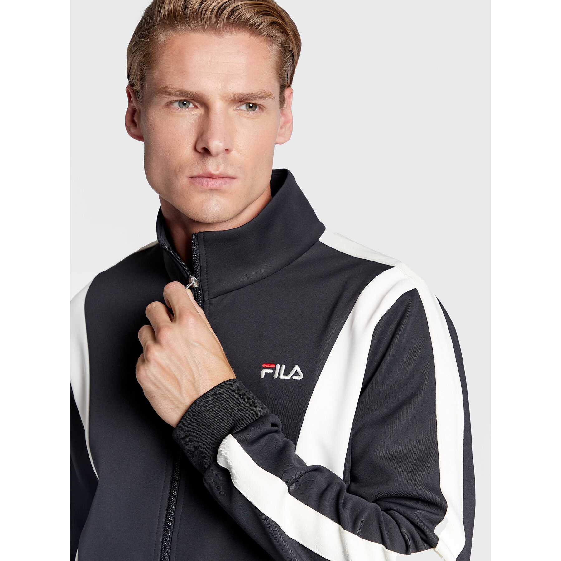 Fila Bluză Bastia FAM0173 Negru Regular Fit - Pled.ro