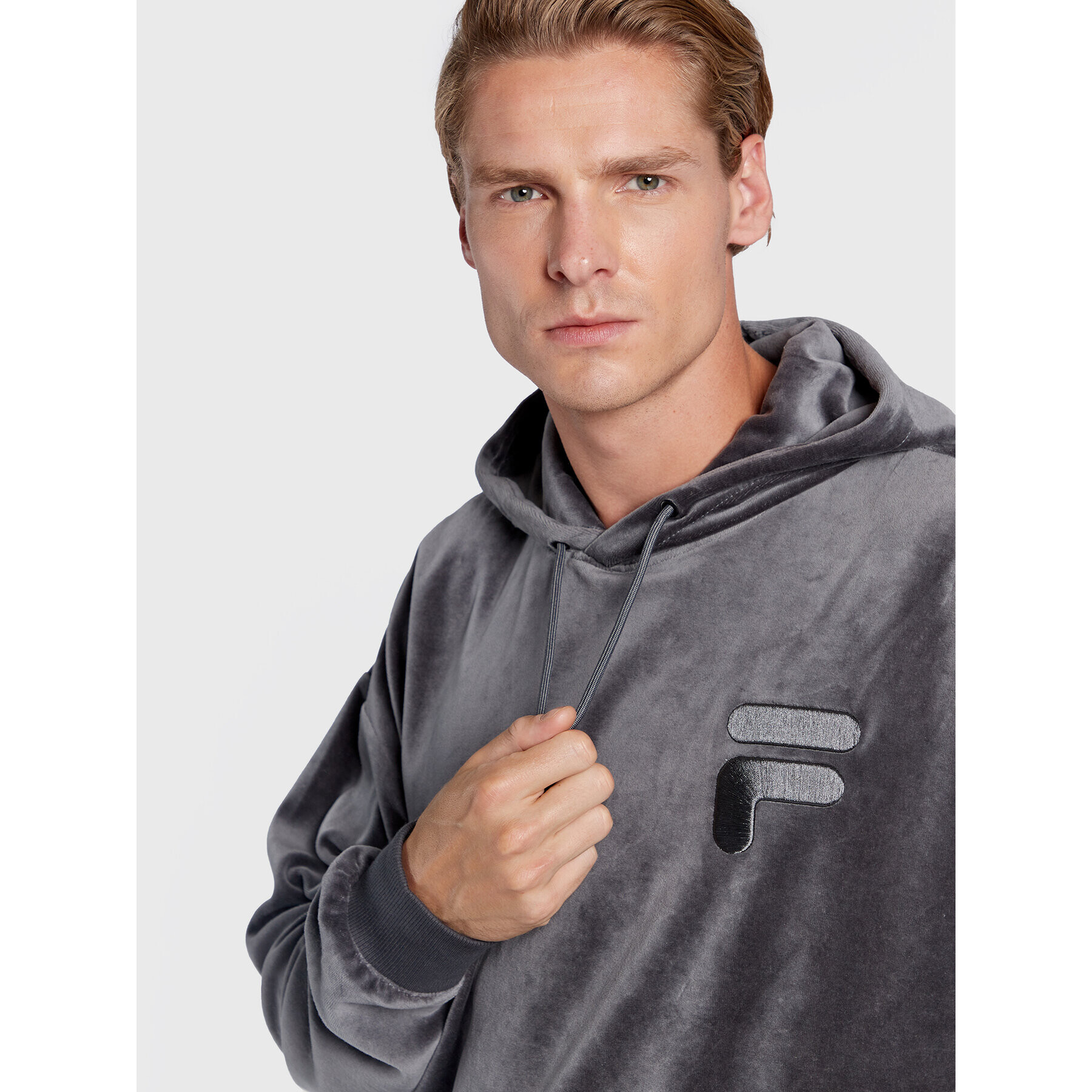 Fila Bluză Chartres FAM0142 Gri Regular Fit - Pled.ro