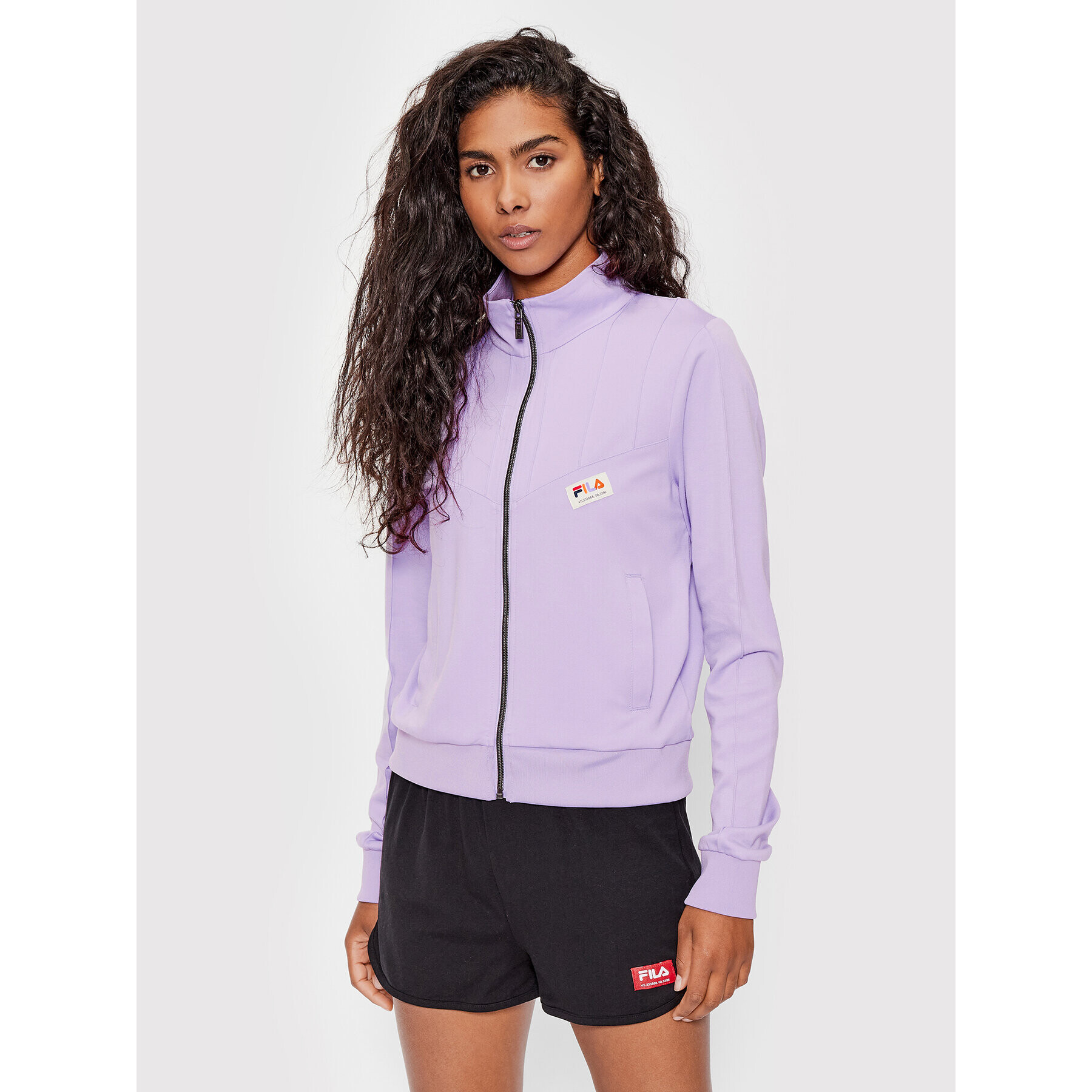 Fila Bluză Tyles FAW0024 Violet Regular Fit - Pled.ro