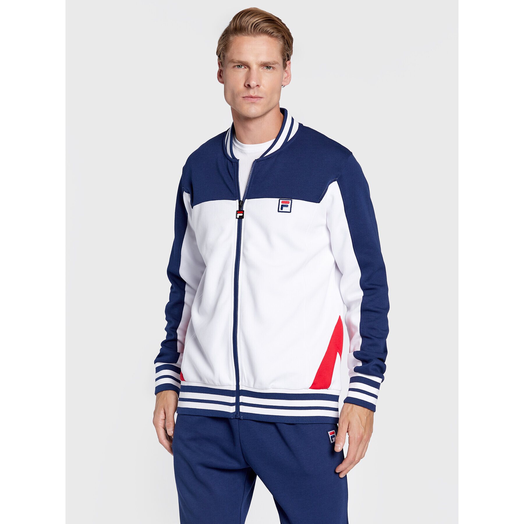 Fila Bluză Zigong FAM0168 Alb Regular Fit - Pled.ro