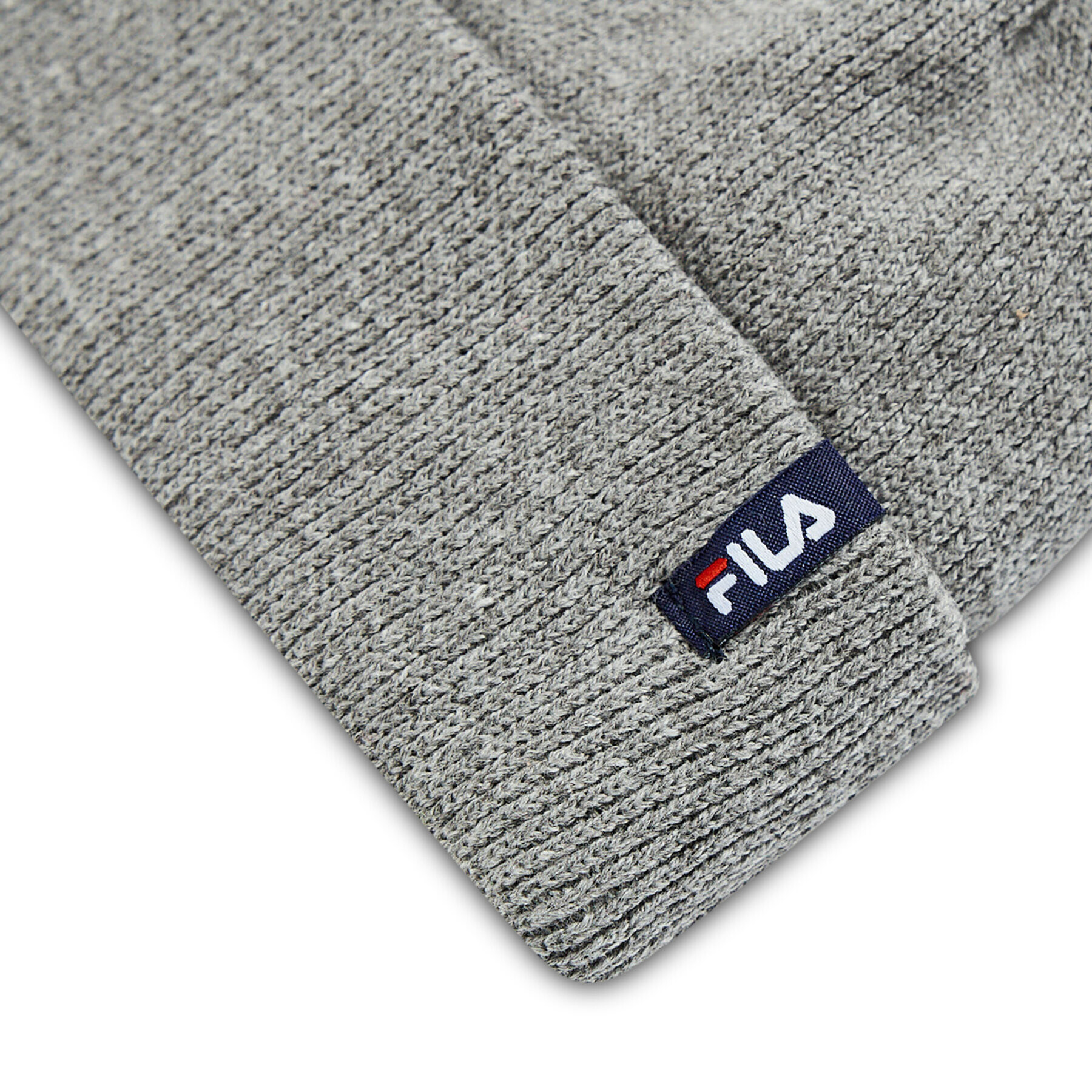 Fila Căciulă Beanie With Flag Logo 686168 Gri - Pled.ro