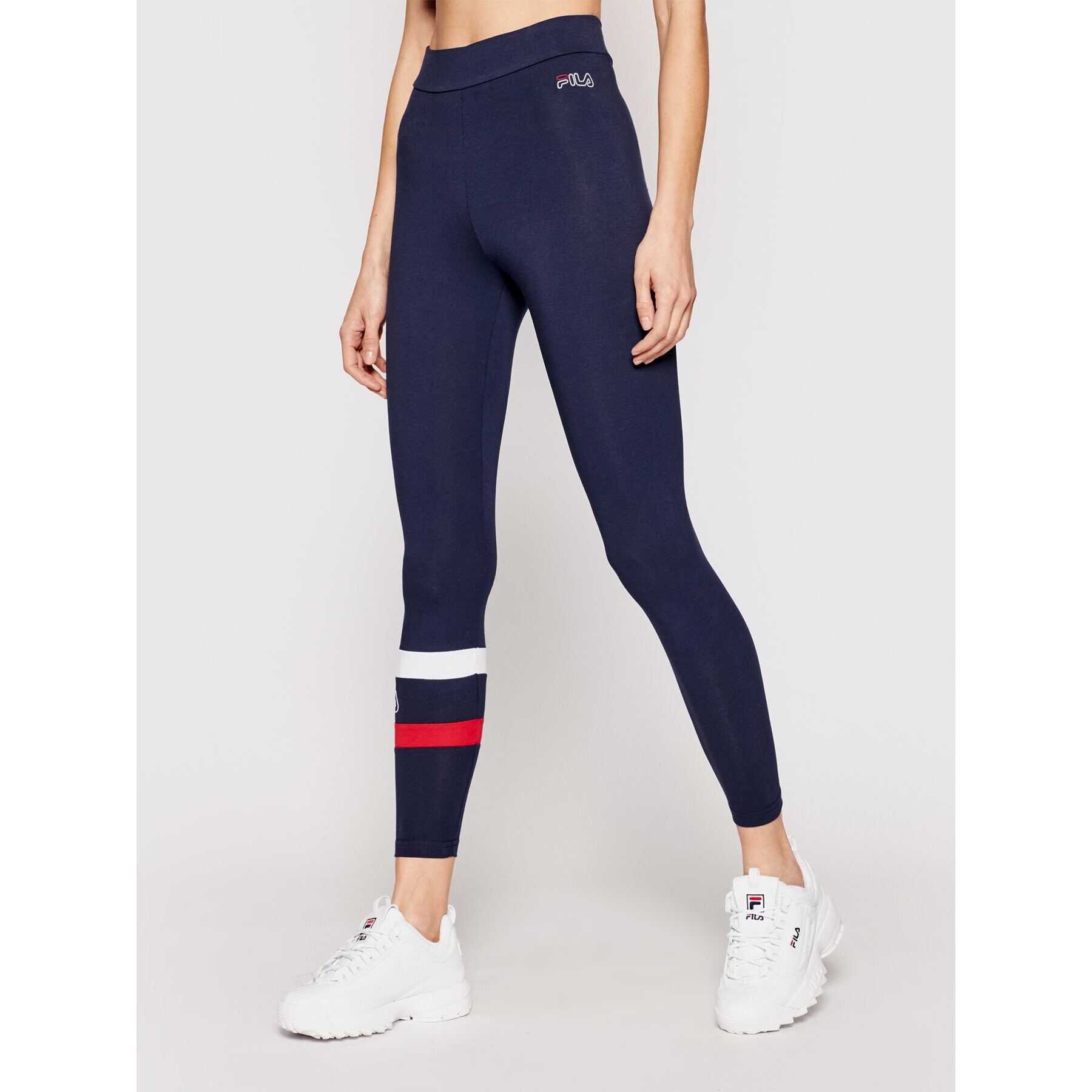 Fila Colanți Jacy 683286 Bleumarin Slim Fit - Pled.ro