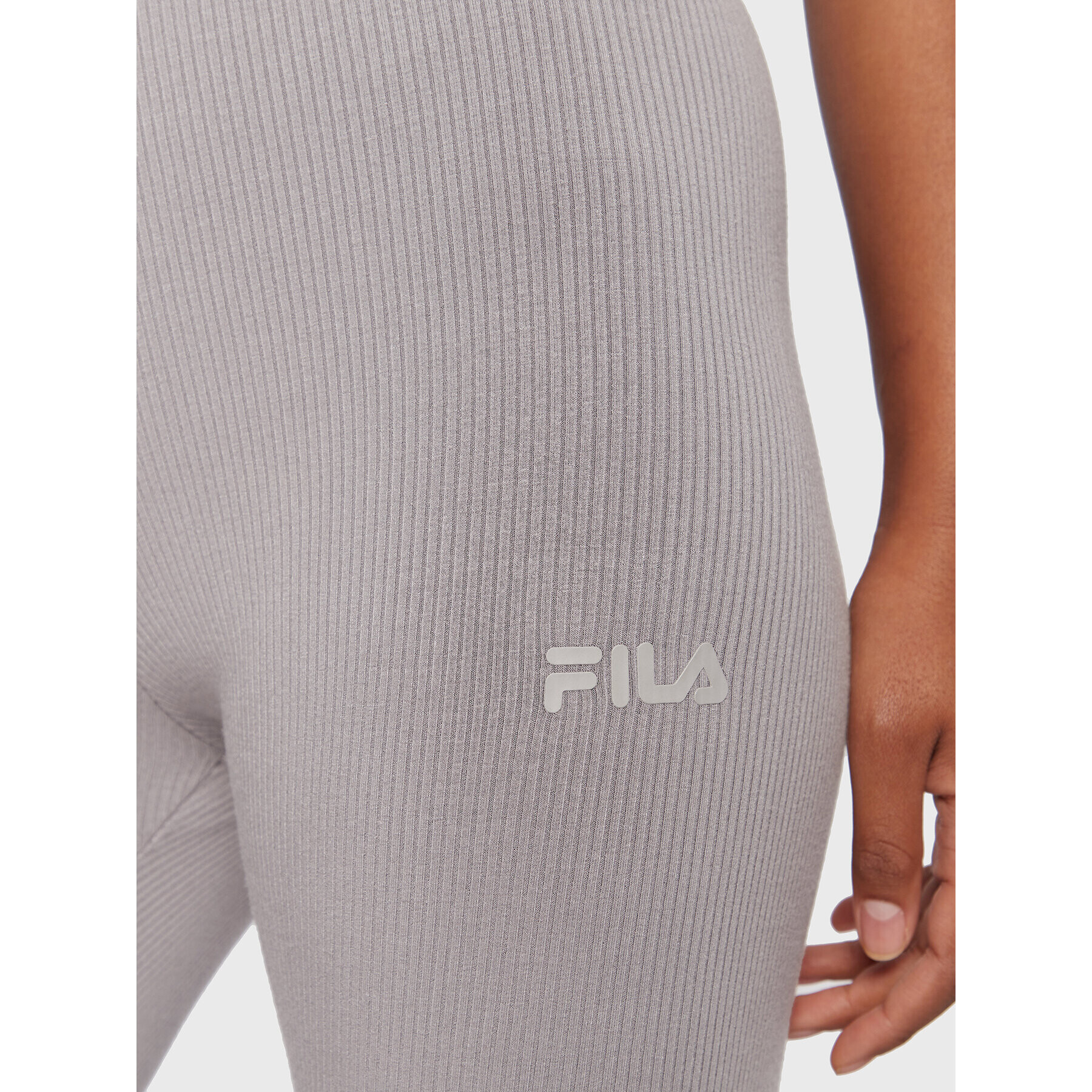 Fila Colanți Bozcaada FAW0256 Gri Slim Fit - Pled.ro