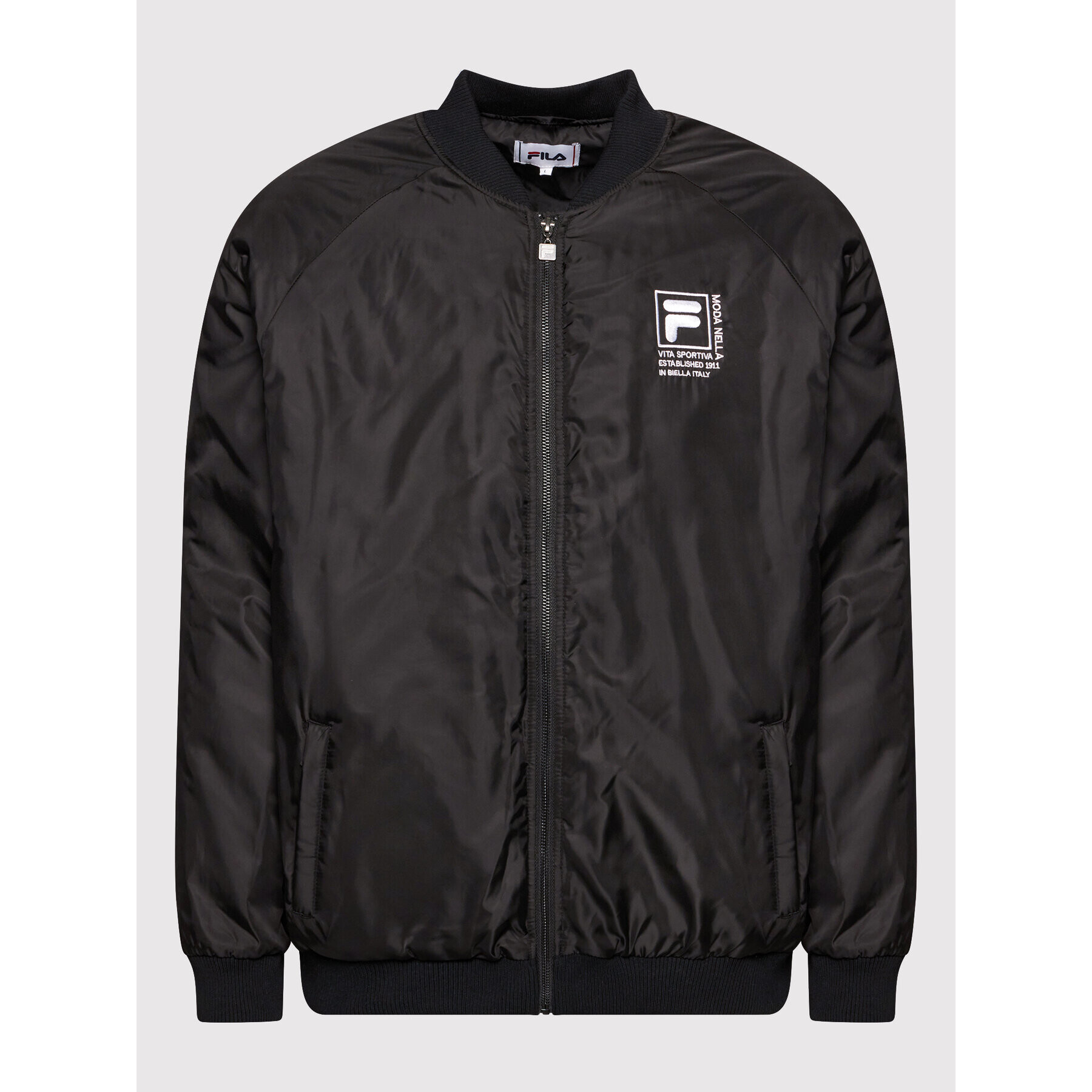 Fila Geacă bomber Raam Light 689345 Negru Regular Fit - Pled.ro