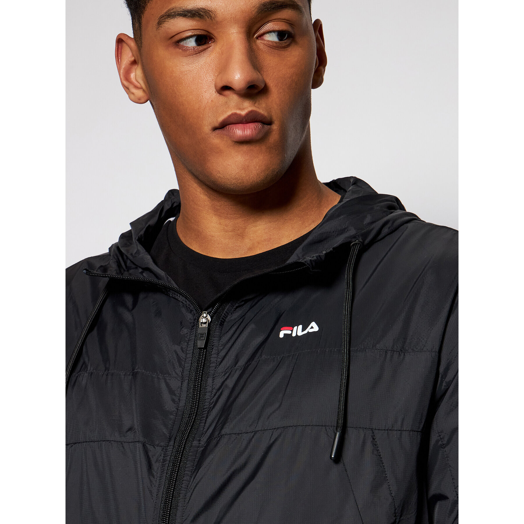 Fila Geacă de vânt Eracio 688443 Negru Regular Fit - Pled.ro