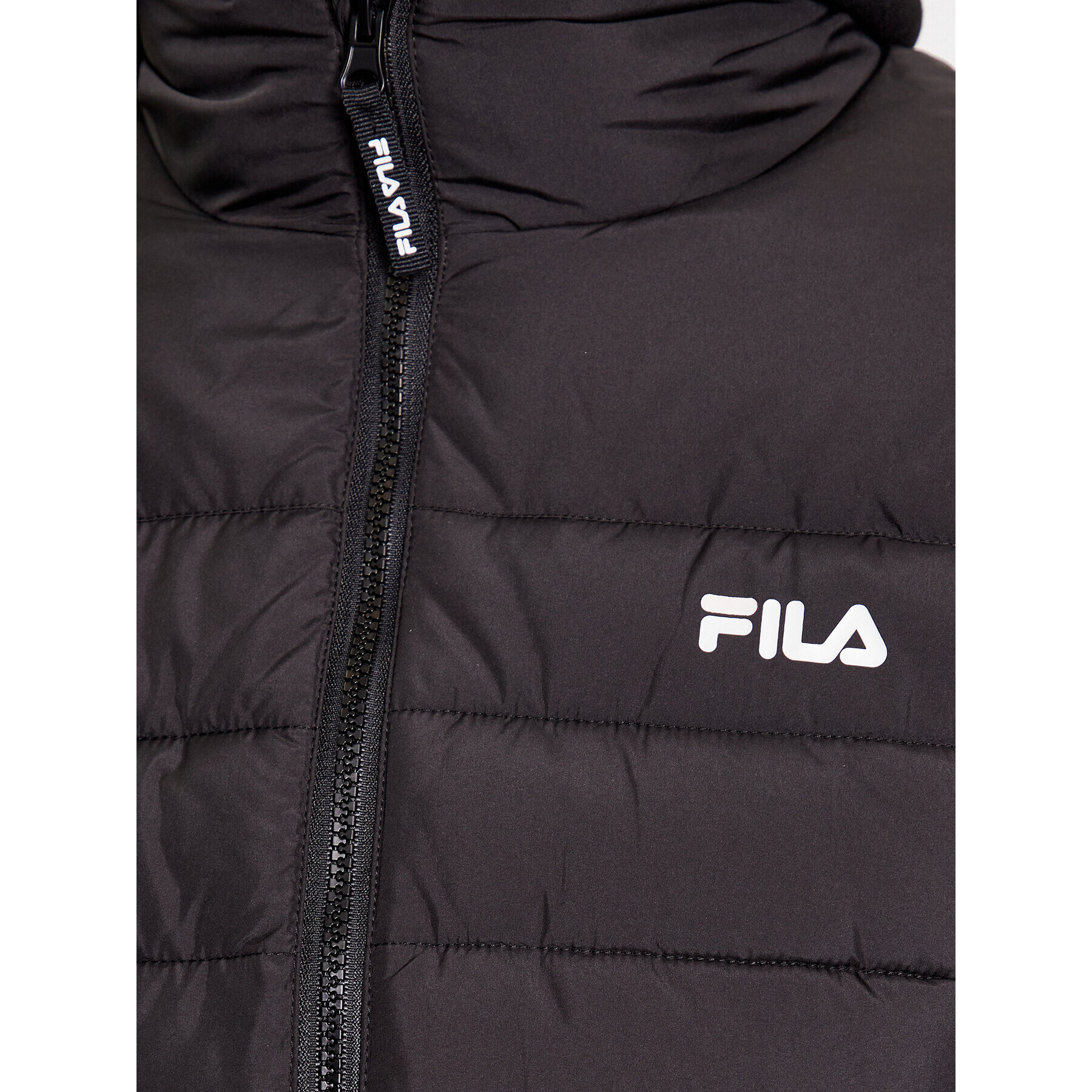 Fila Geacă din puf FAM0456 Negru Regular Fit - Pled.ro