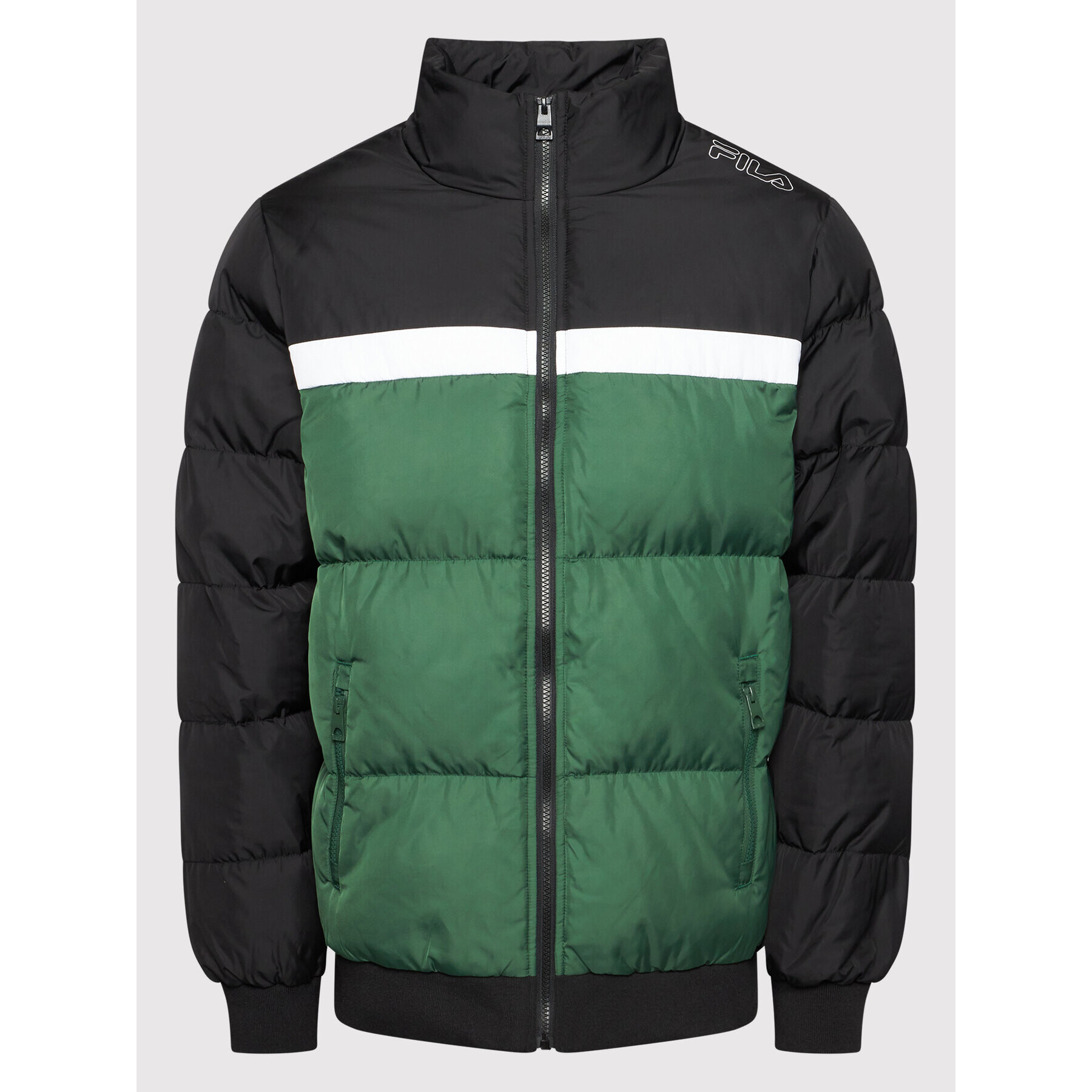 Fila Geacă din puf Oliver 683485 Verde Regular Fit - Pled.ro