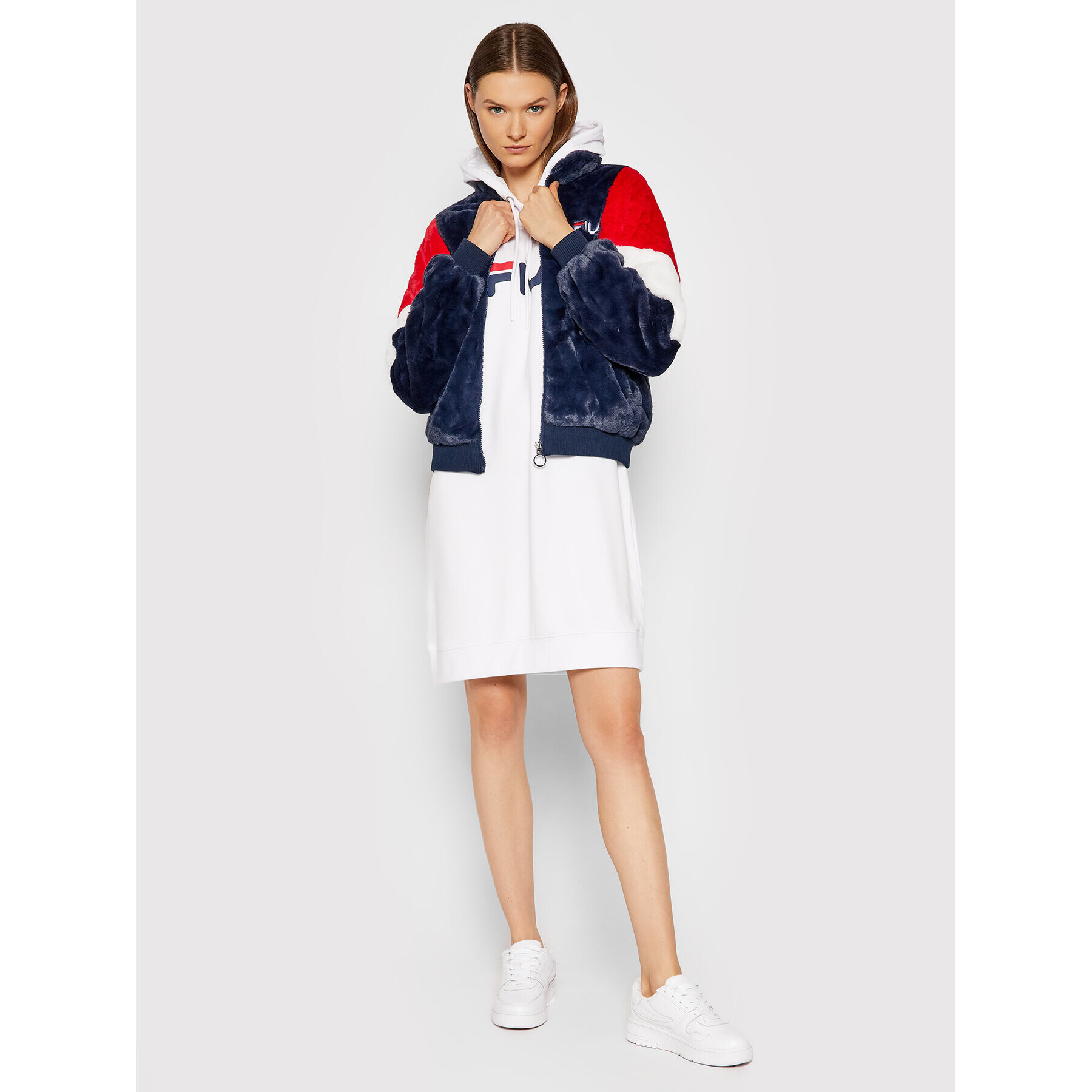 Fila Geacă Elin 688931 Bleumarin Regular Fit - Pled.ro