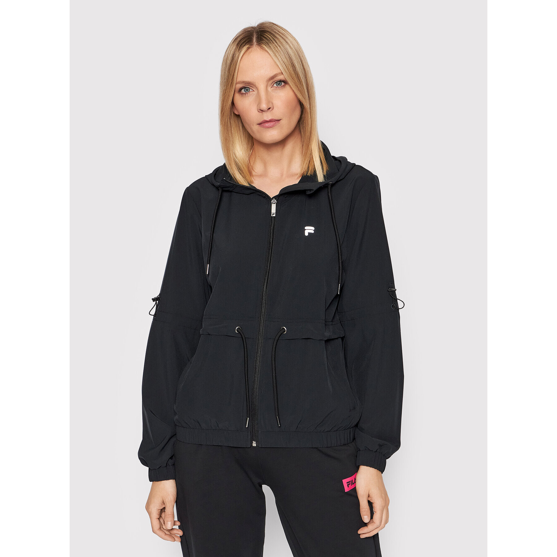 Fila Geacă FAW0059 Negru Regular Fit - Pled.ro