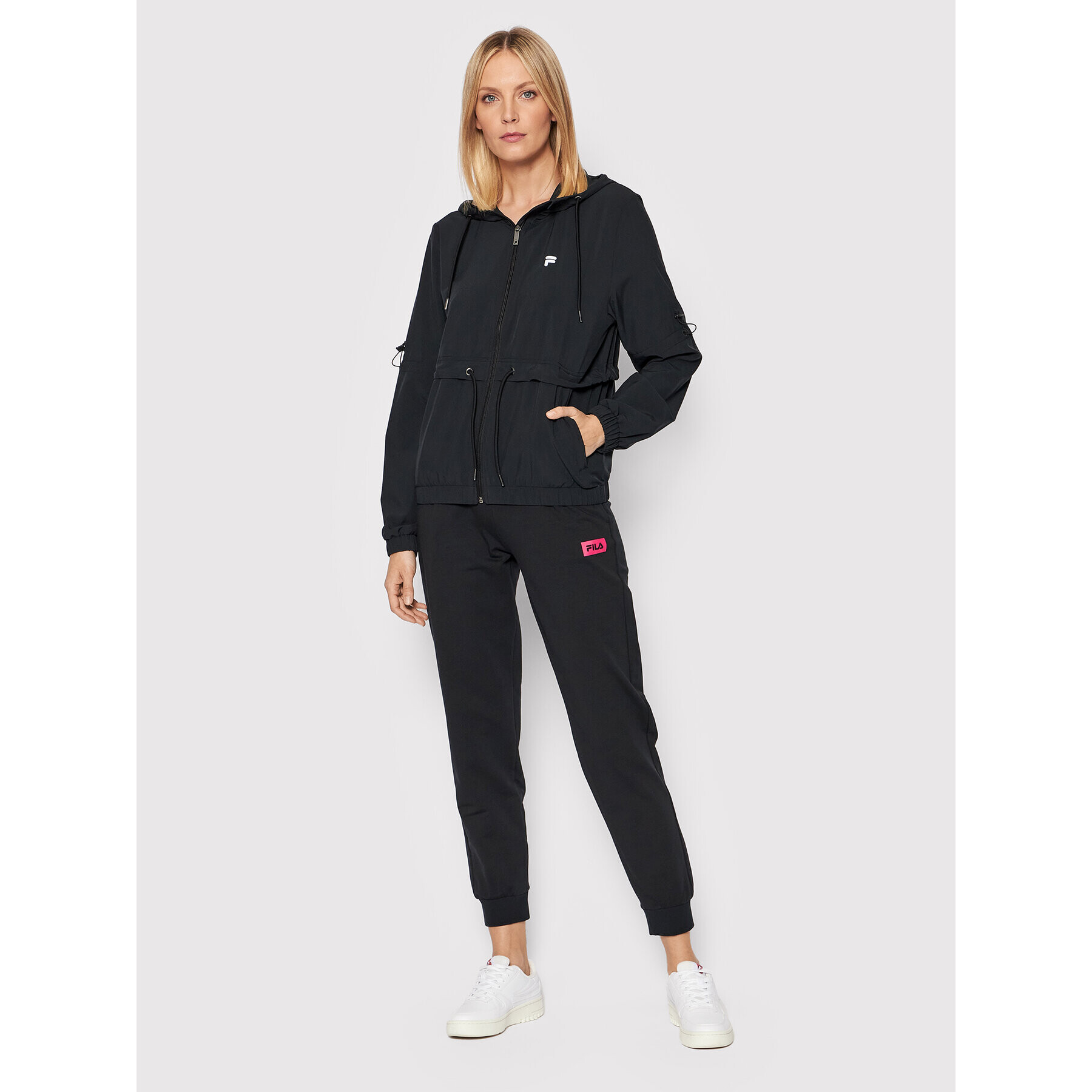 Fila Geacă FAW0059 Negru Regular Fit - Pled.ro