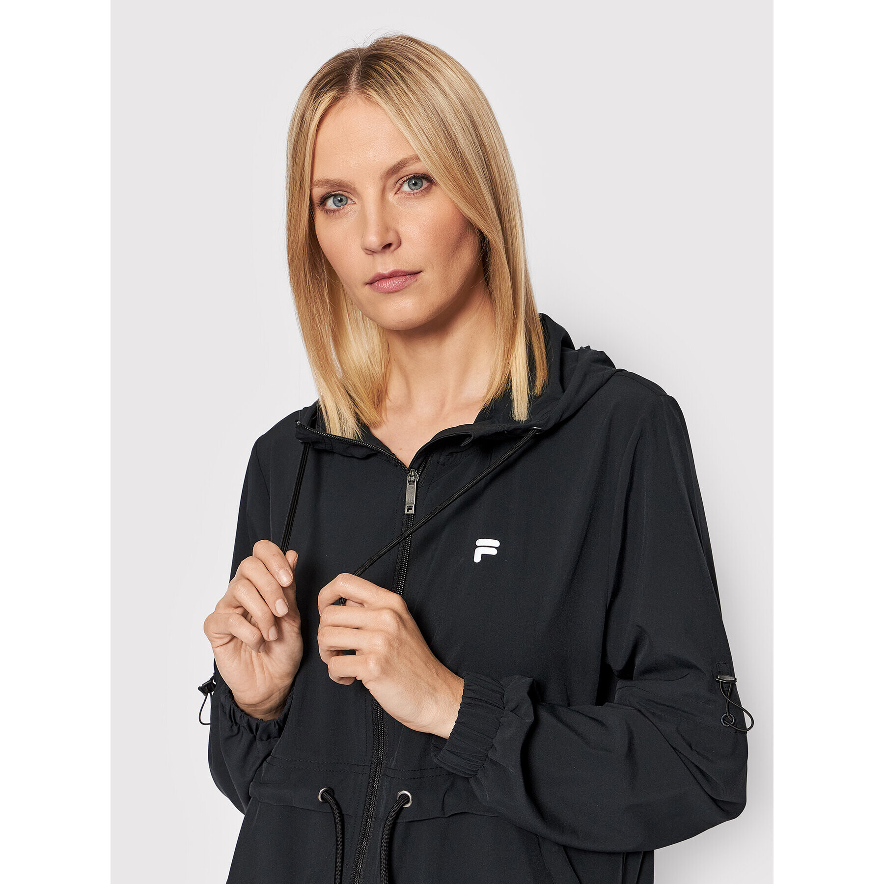 Fila Geacă FAW0059 Negru Regular Fit - Pled.ro