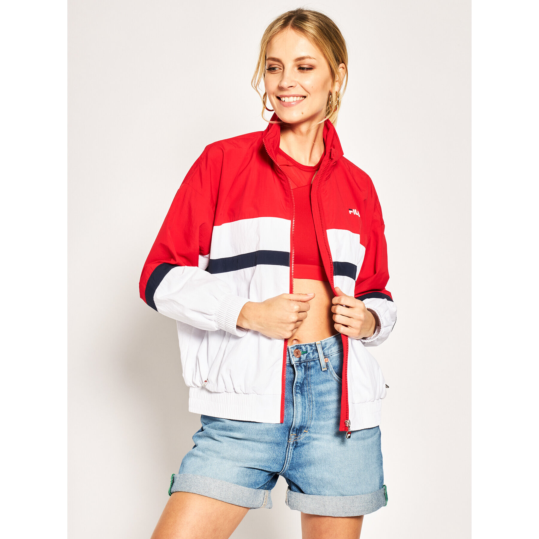 Fila Geacă Kaya 687082 Colorat Regular Fit - Pled.ro