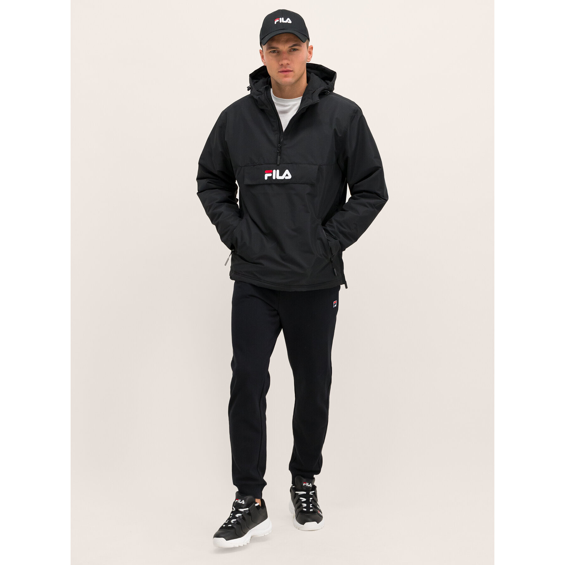 Fila Geacă Michirou 687284 Negru Regular Fit - Pled.ro