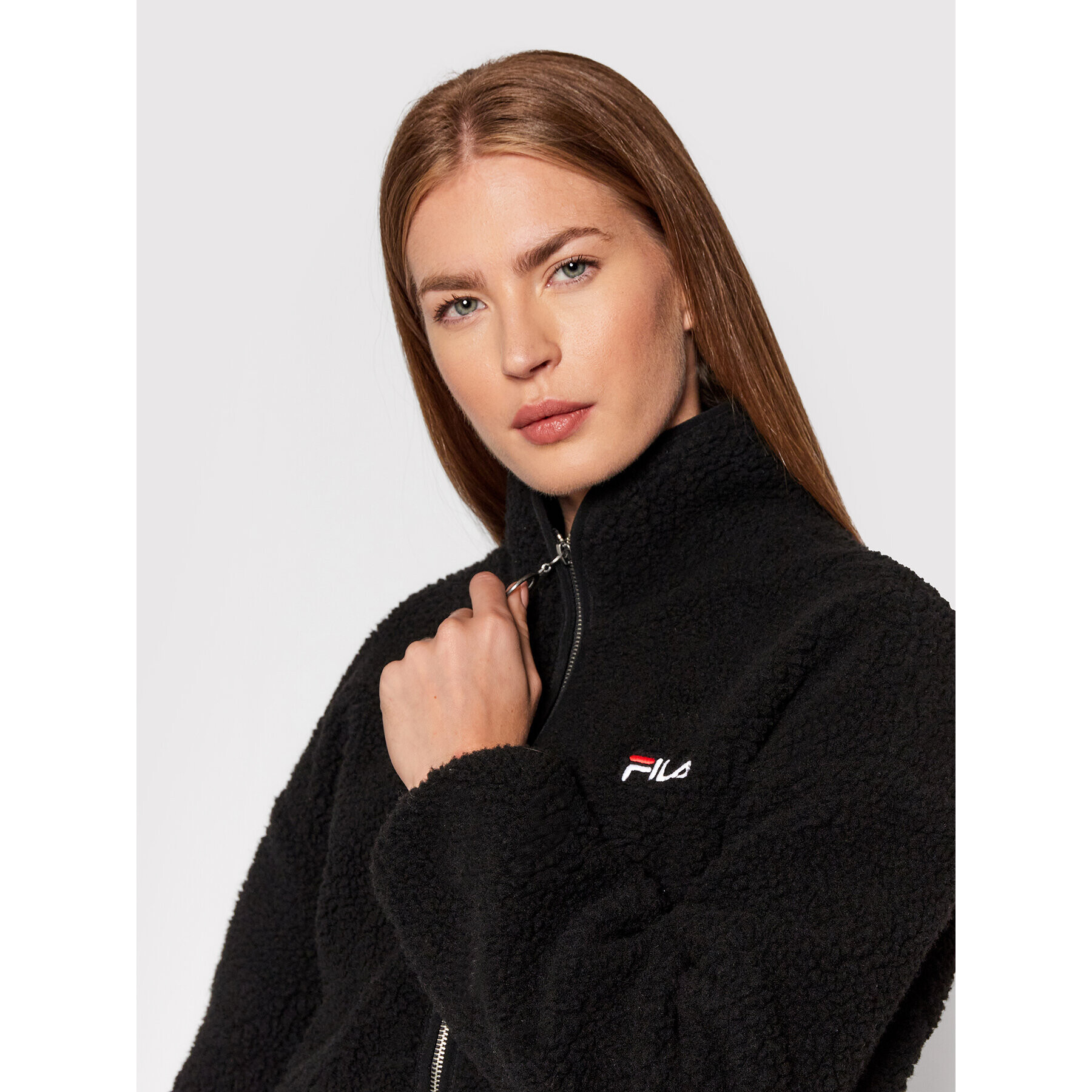 Fila Geacă Sari 687980 Negru Regular Fit - Pled.ro