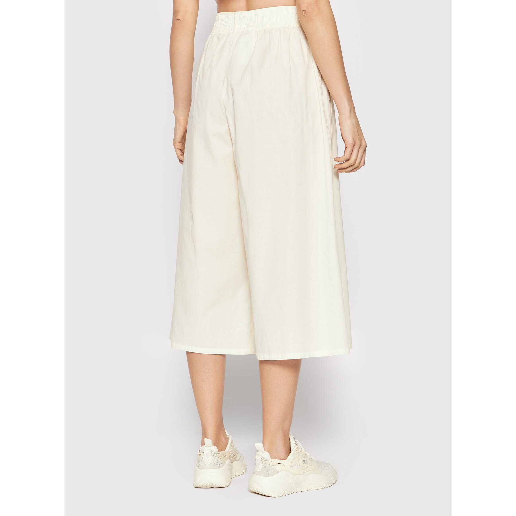 Fila Pantaloni culotte Terme FAW0015 Bej Relaxed Fit - Pled.ro