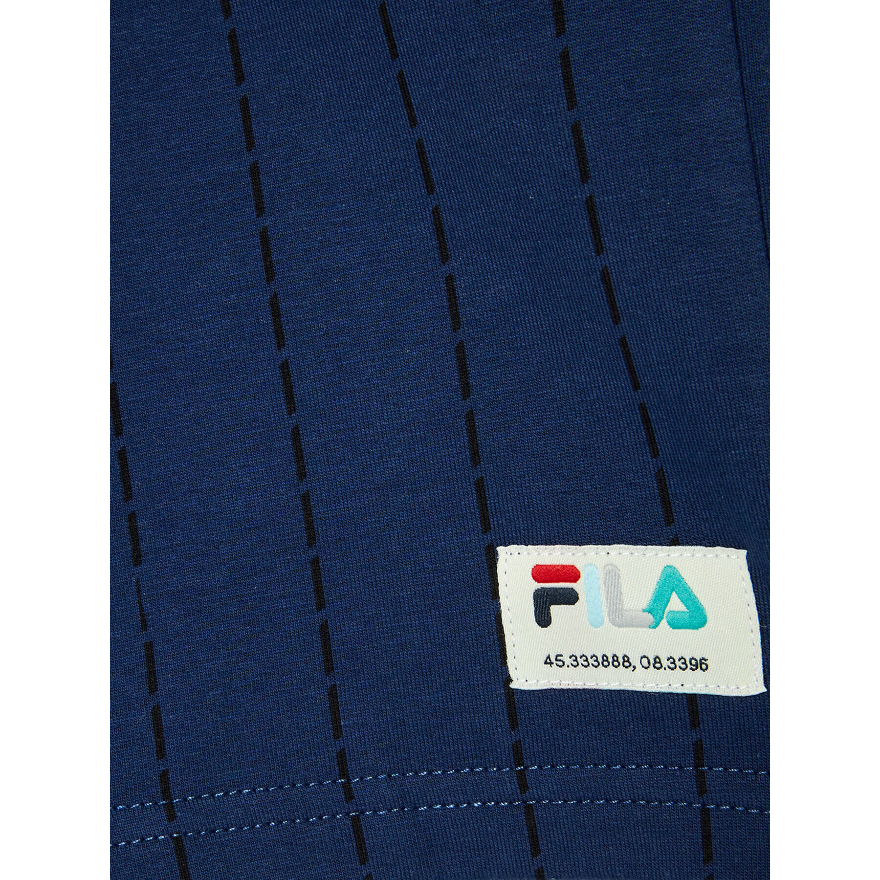 Fila Pantaloni scurți sport Tesfeld Aop FAT0055 Bleumarin Regular Fit - Pled.ro