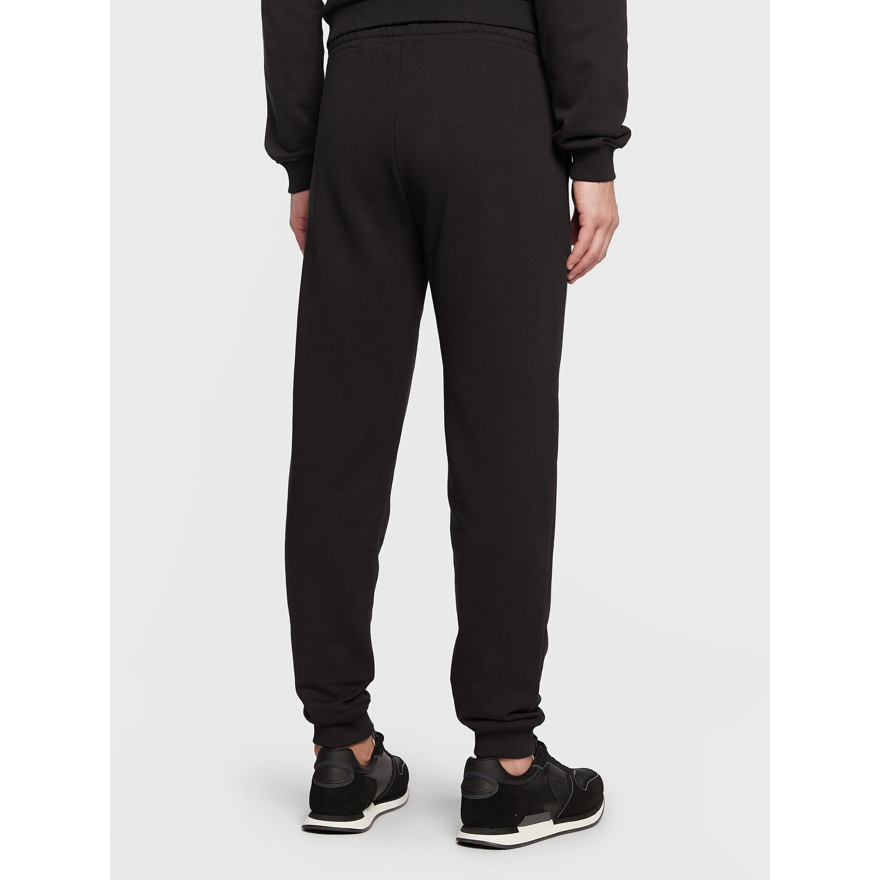 Fila Pantaloni trening Baska FAM0160 Negru Regular Fit - Pled.ro