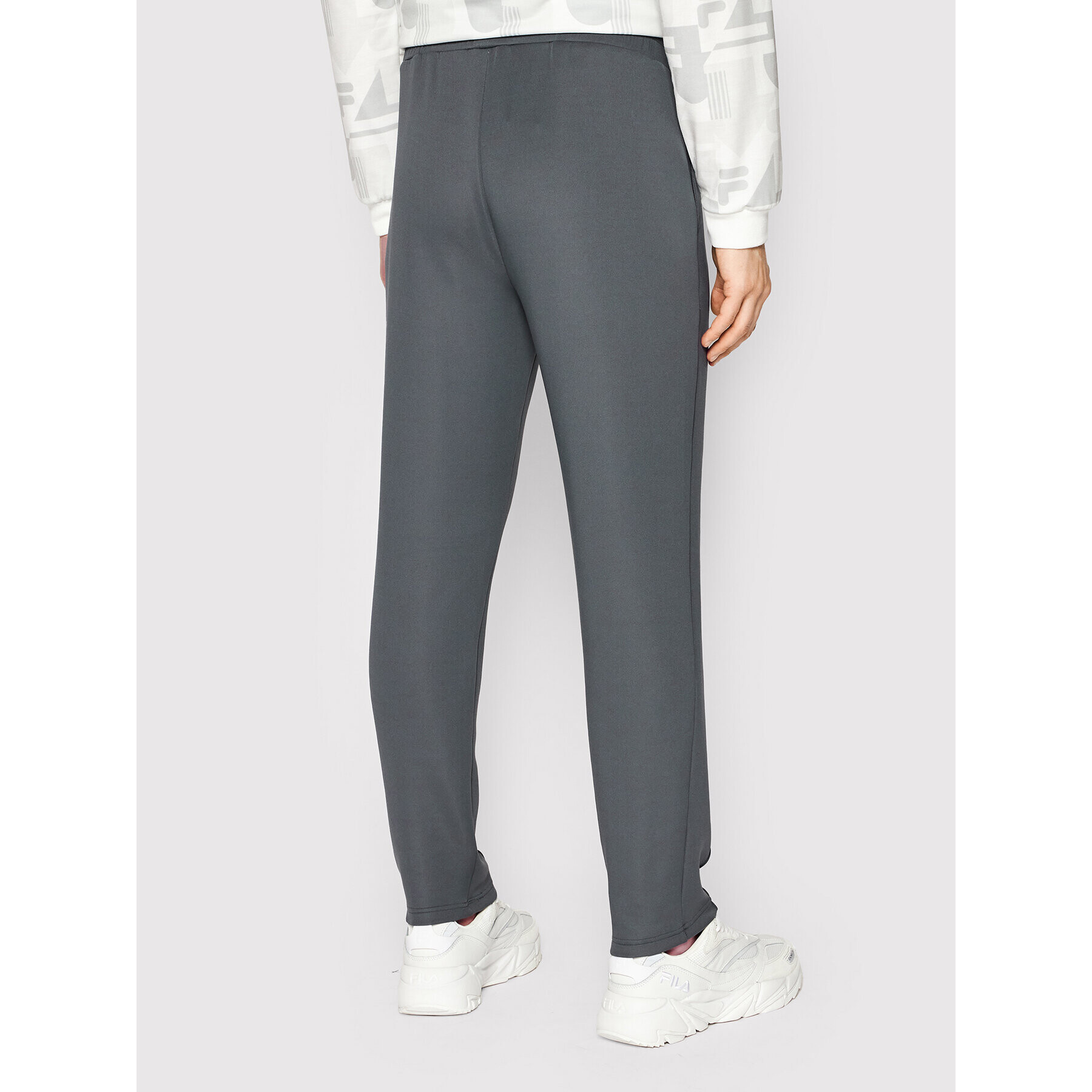 Fila Pantaloni trening Cetraro FAM0053 Gri Regular Fit - Pled.ro