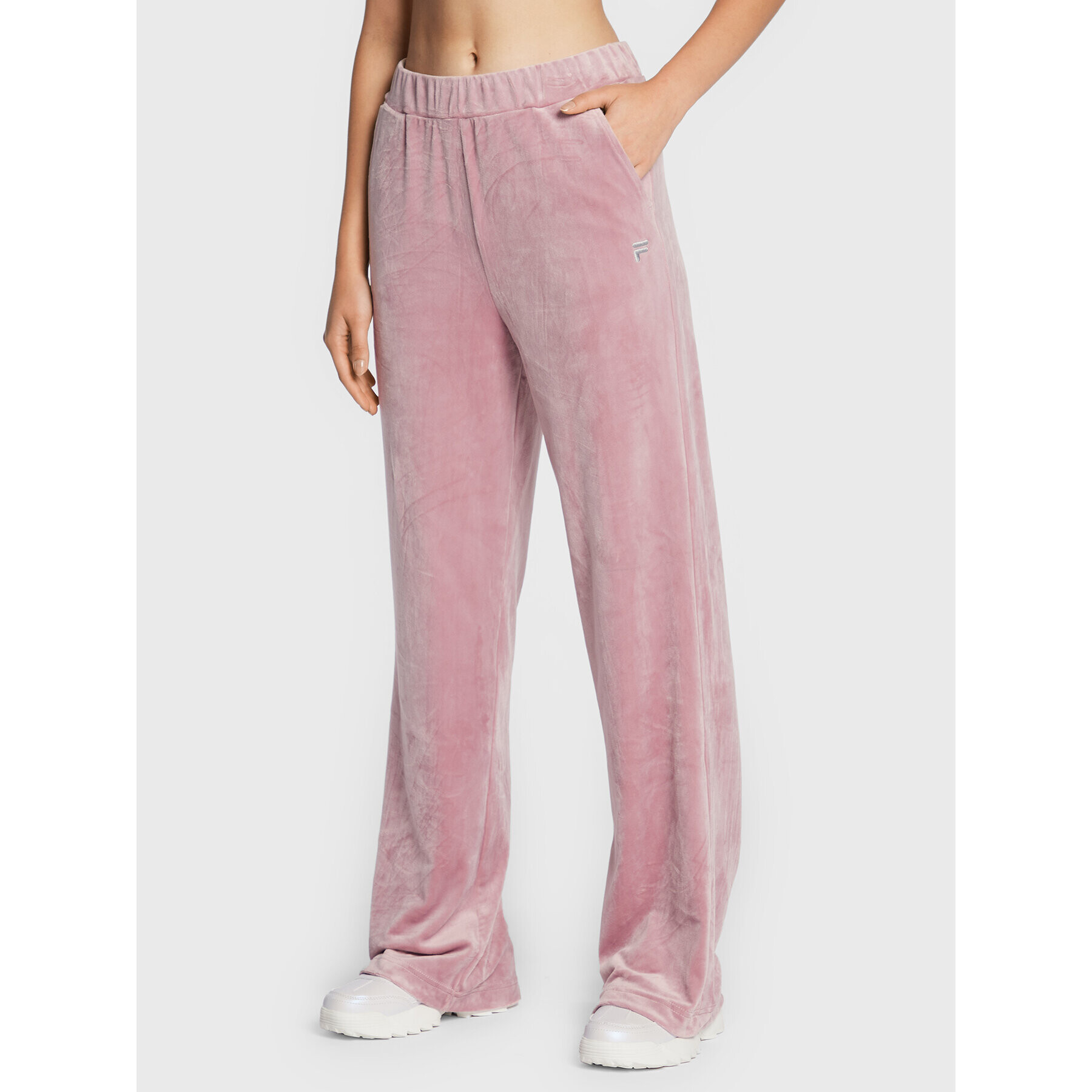 Fila Pantaloni trening Clamecy FAW0226 Roz Relaxed Fit - Pled.ro