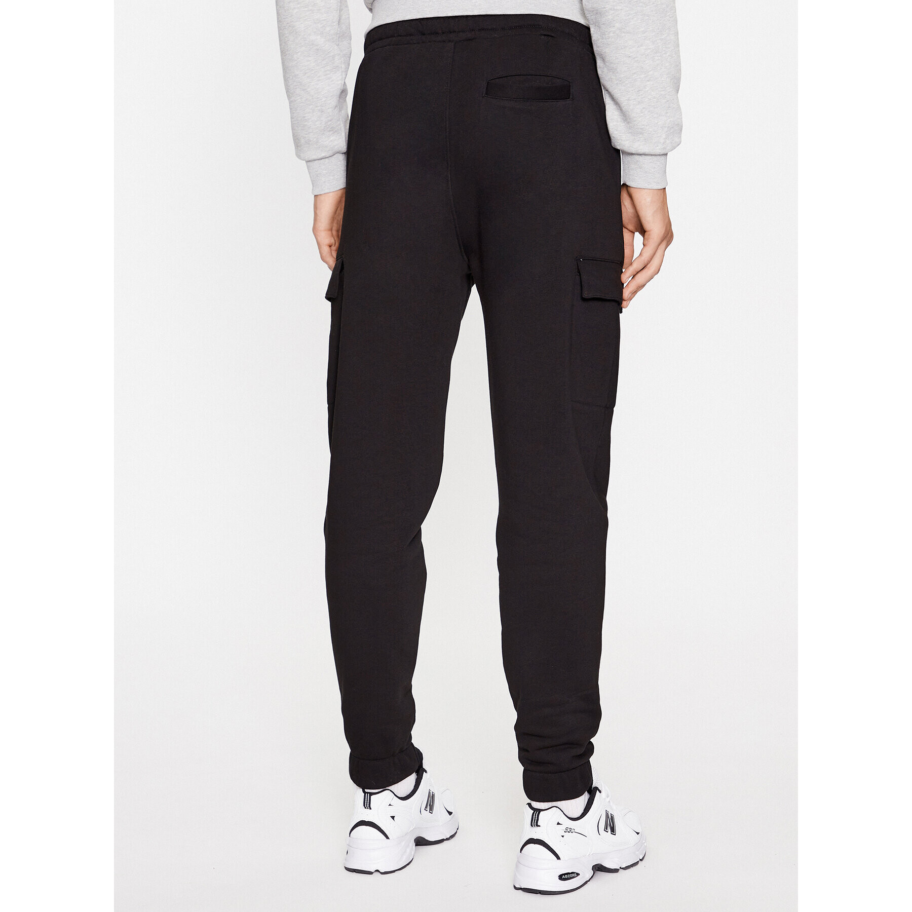 Fila Pantaloni trening FAM0548 Negru Regular Fit - Pled.ro