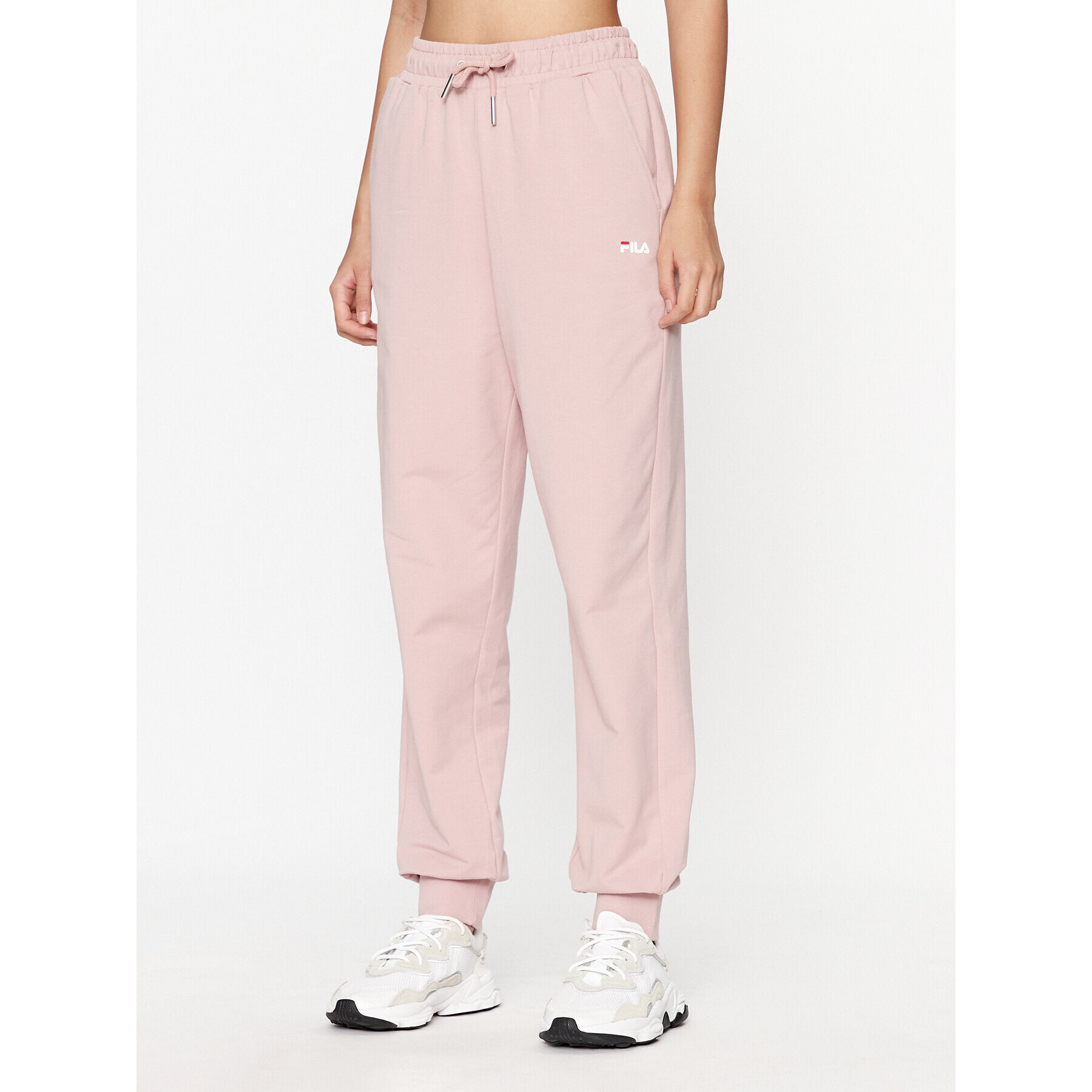 Fila Pantaloni trening FAW0559 Roz Relaxed Fit - Pled.ro