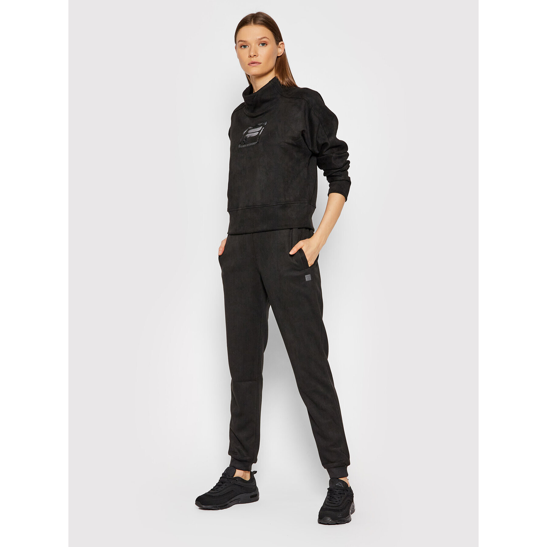 Fila Pantaloni trening Pride 689146 Negru Regular Fit - Pled.ro