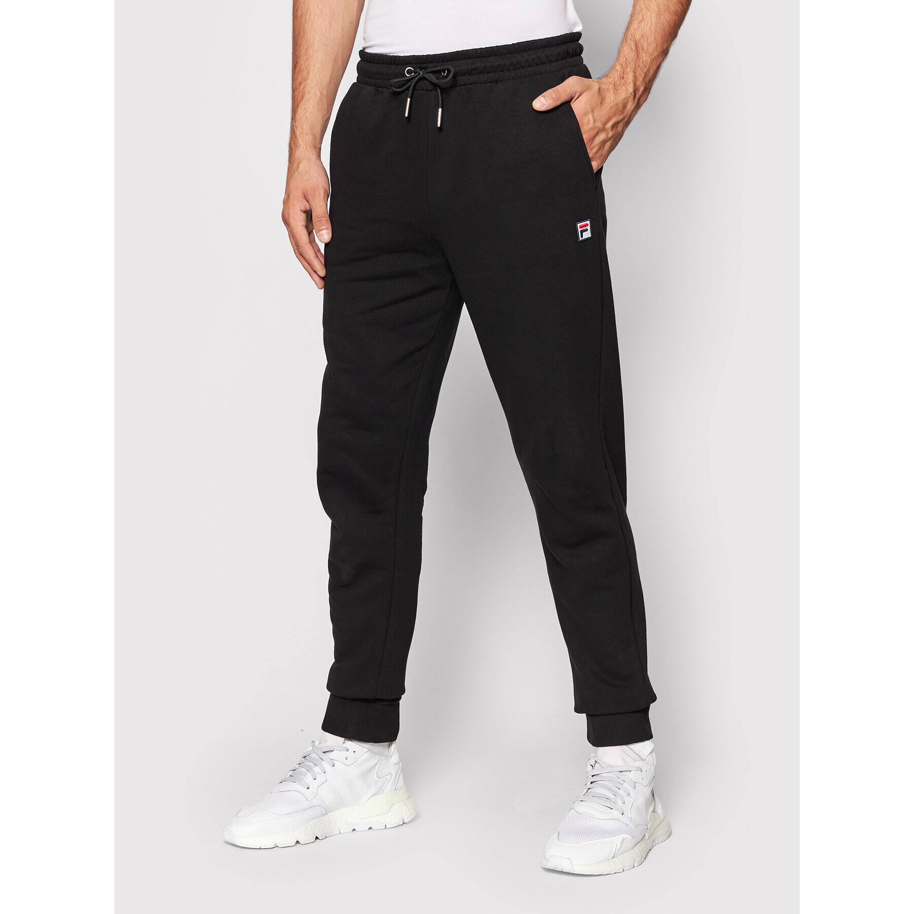 Fila Pantaloni trening Savir 689037 Negru Regular Fit - Pled.ro