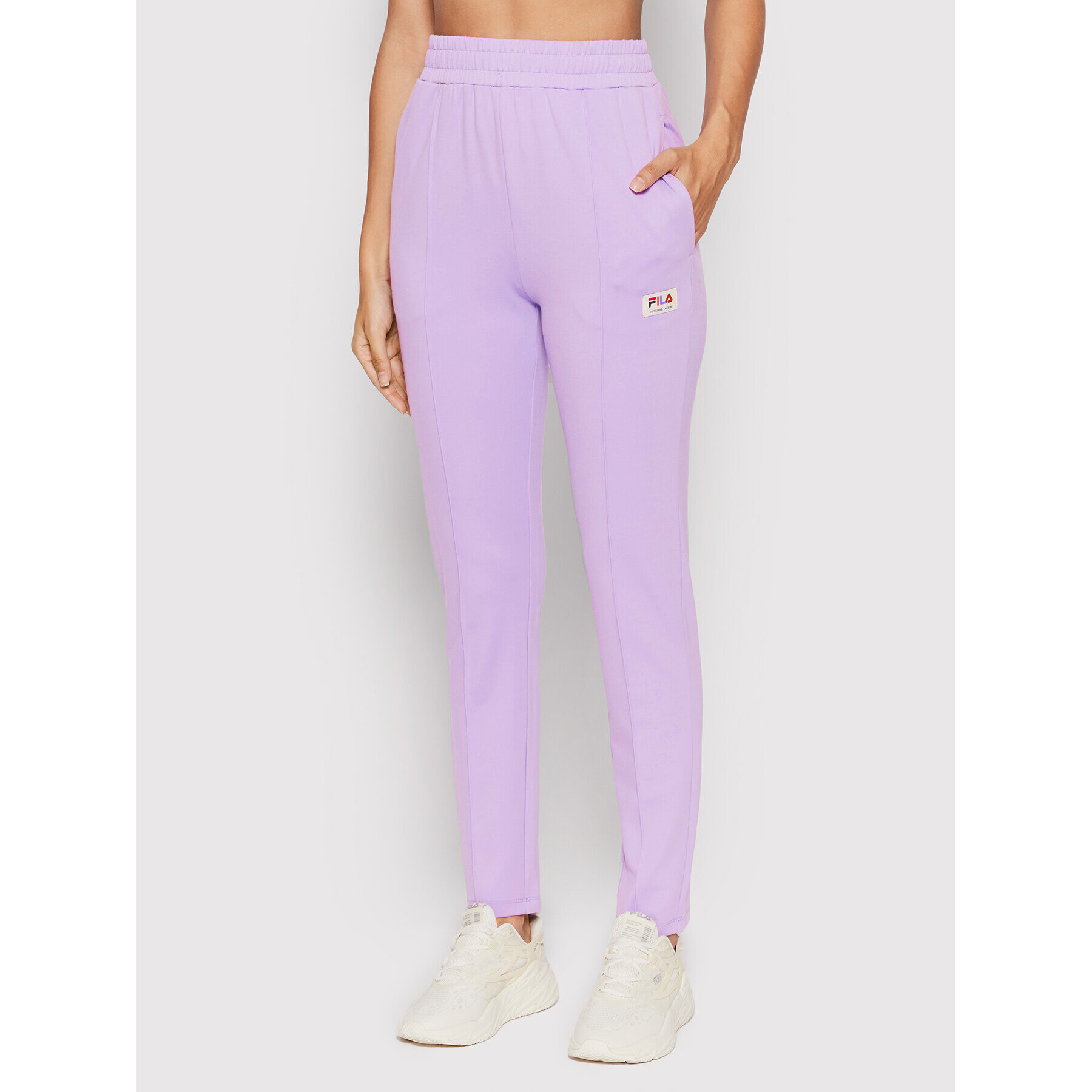 Fila Pantaloni trening Tyles FAW0025 Violet Regular Fit - Pled.ro