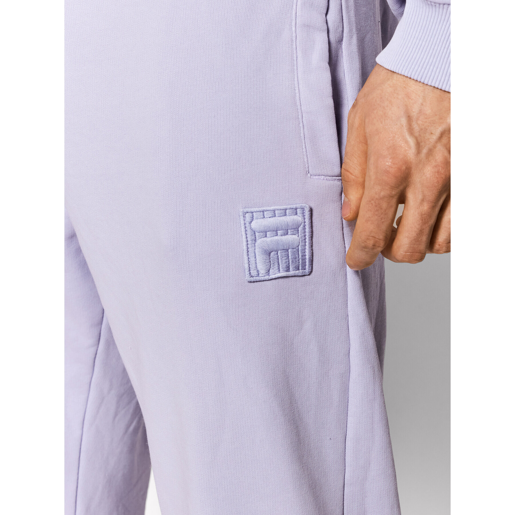 Fila Pantaloni trening Unisex Bastogne FAU0004 Violet Regular Fit - Pled.ro