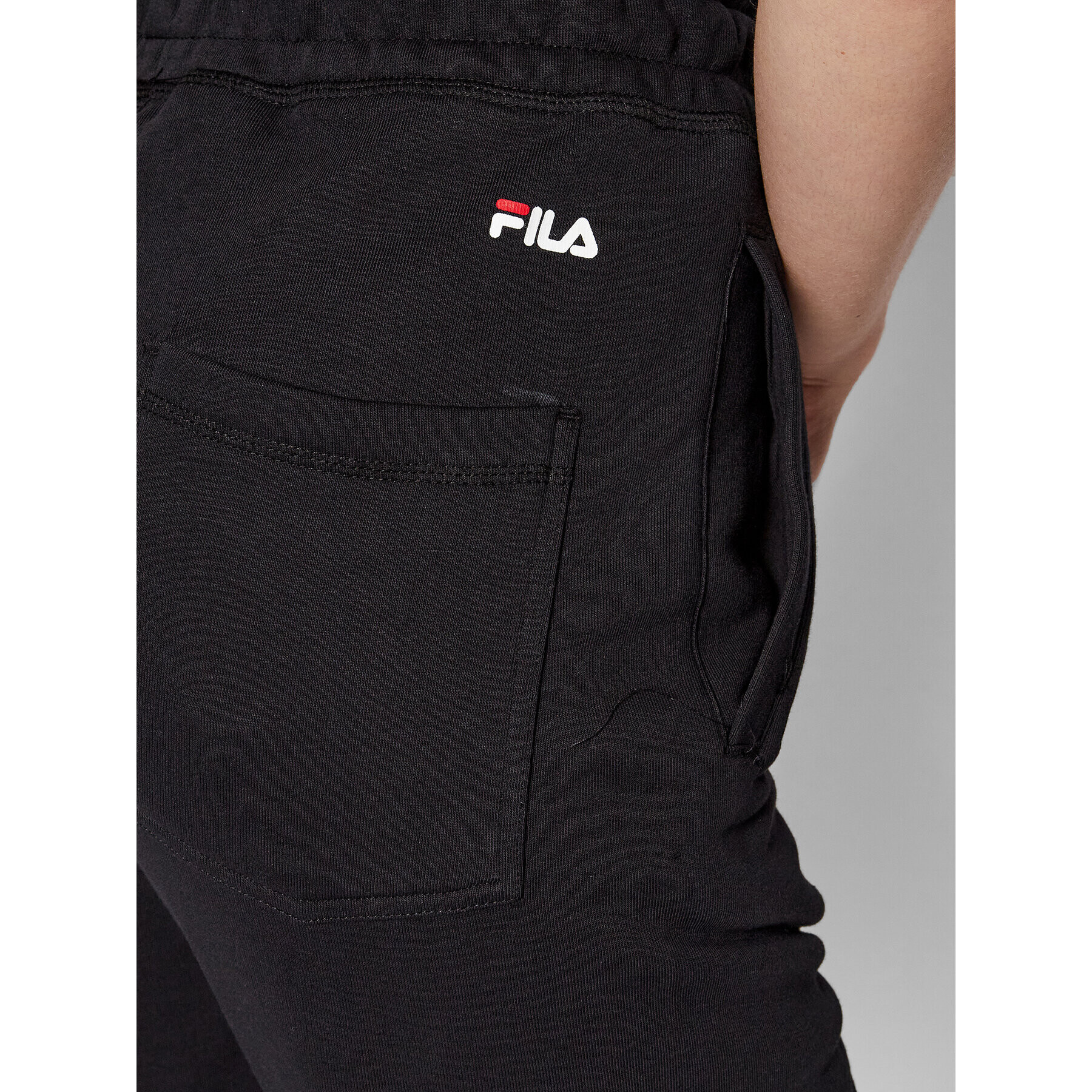 Fila Pantaloni trening Unisex Bronte FAU0069 Negru Regular Fit - Pled.ro