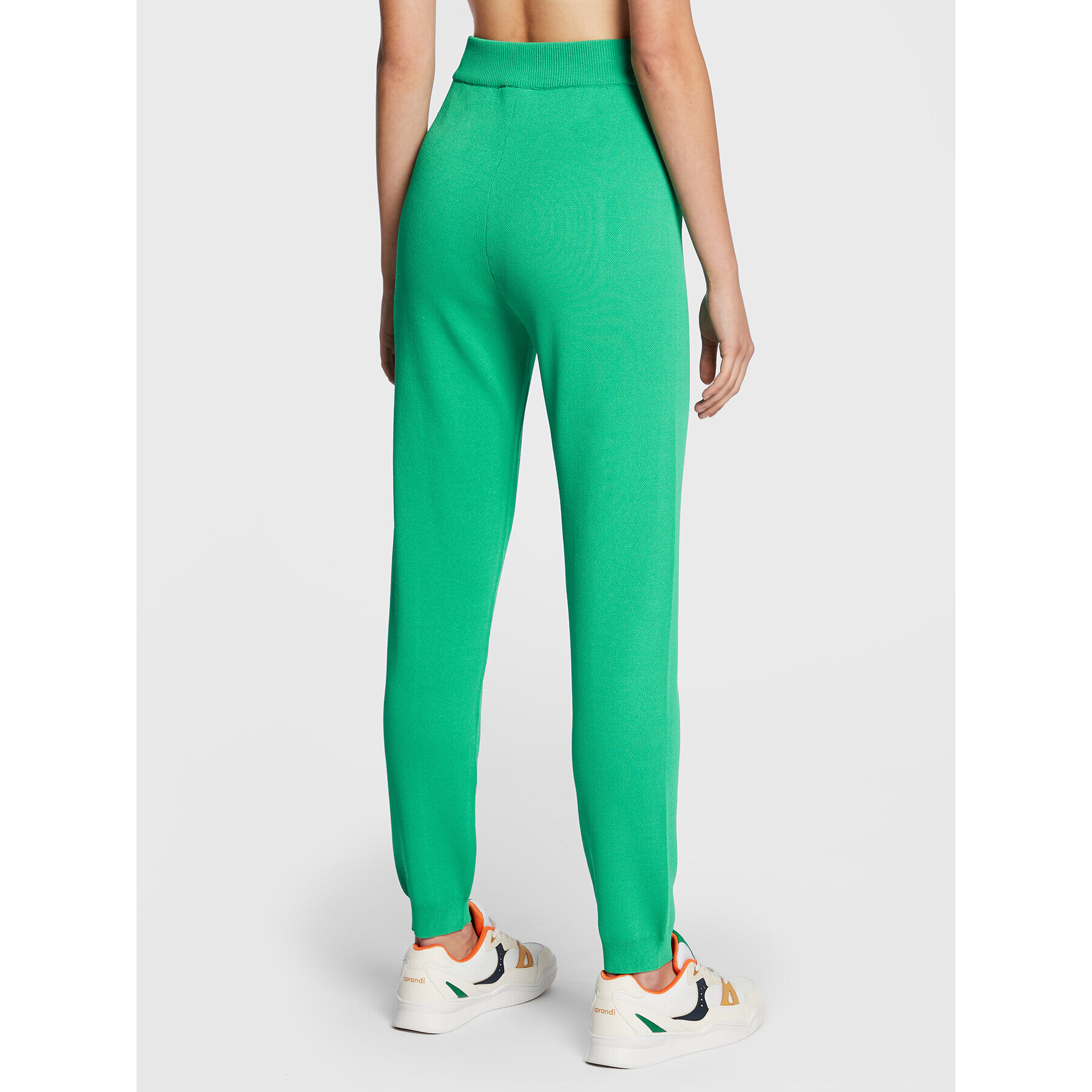 Fila Pantaloni tricotați Tarazona FAW0234 Verde Relaxed Fit - Pled.ro