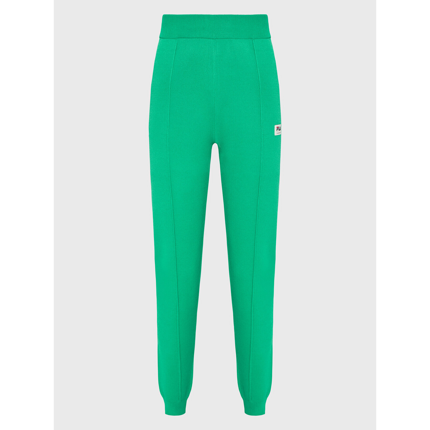 Fila Pantaloni tricotați Tarazona FAW0234 Verde Relaxed Fit - Pled.ro