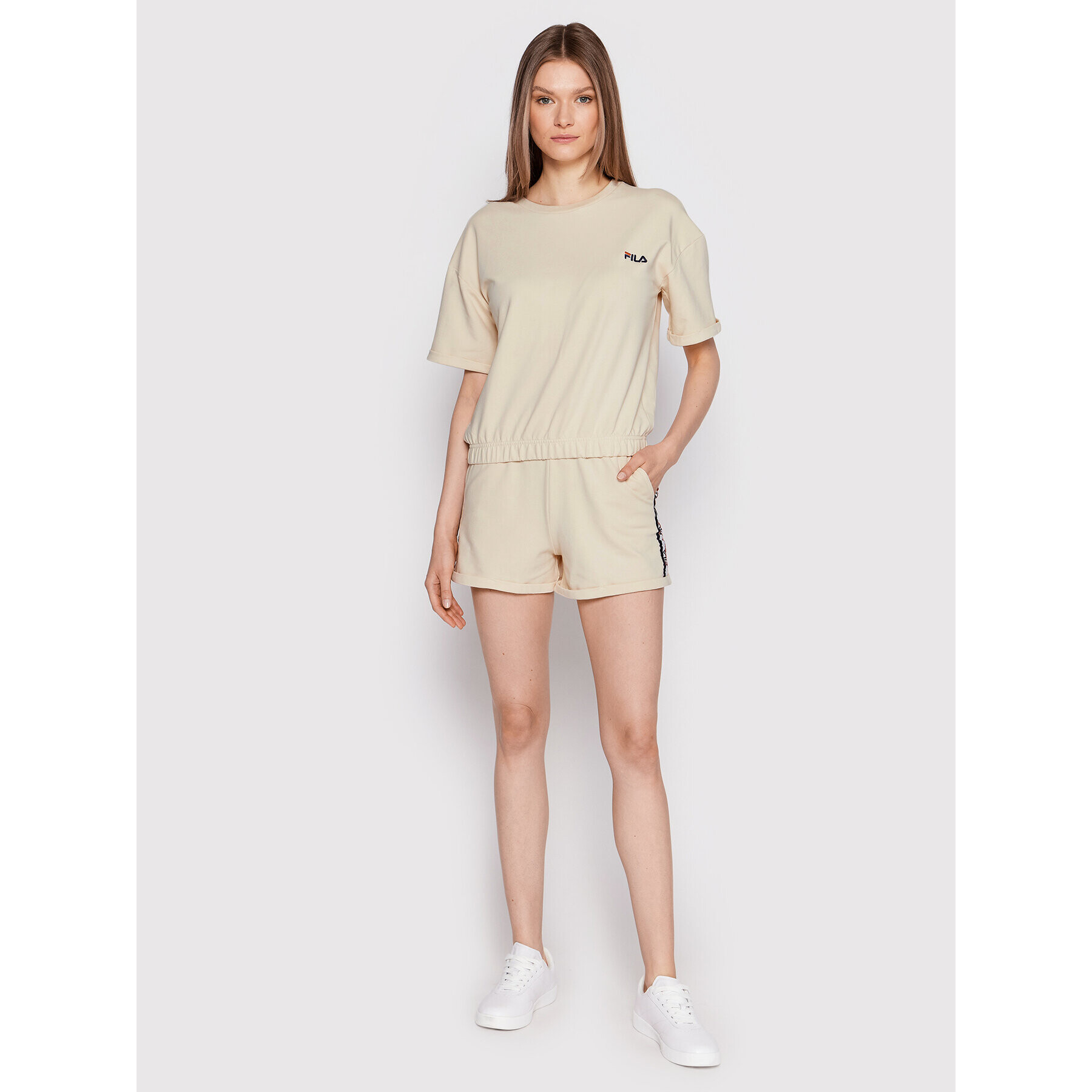 Fila Pijama Donna FPS4088 Bej Regular Fit - Pled.ro