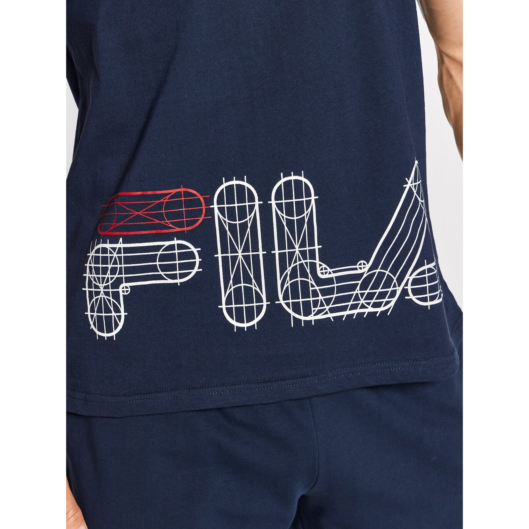 Fila Pijama FPS1100 Bleumarin Regular Fit - Pled.ro