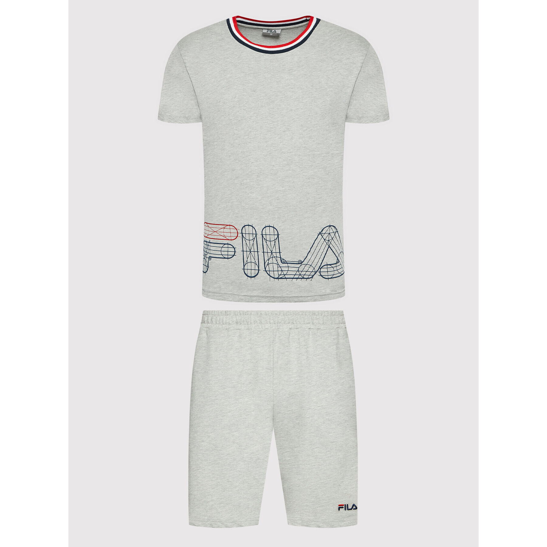 Fila Pijama FPS1100 Gri Regular Fit - Pled.ro