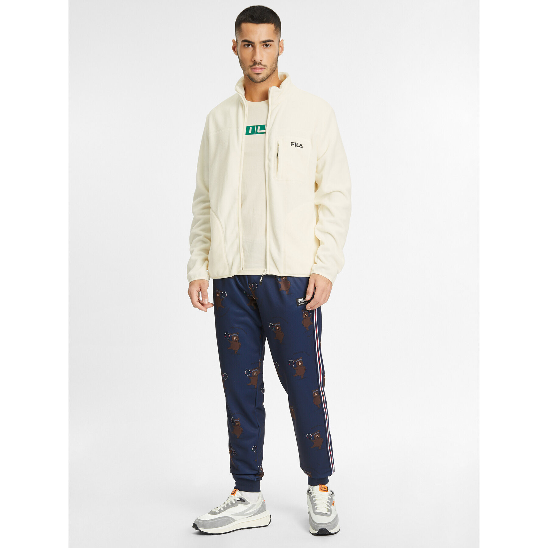 Fila Polar FAM0457 Écru Regular Fit - Pled.ro