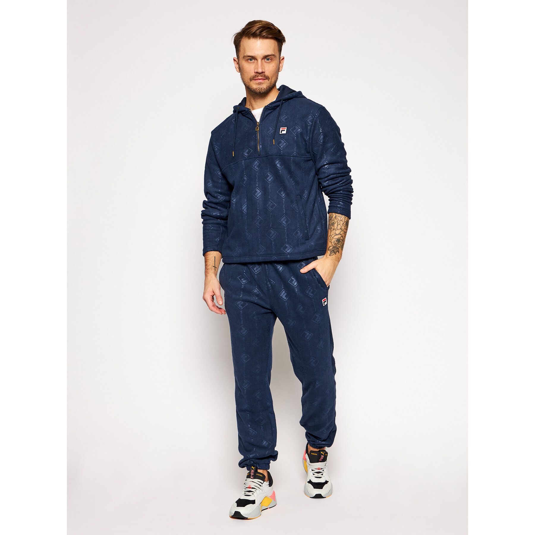 Fila Polar Hastin 687879 Bleumarin Regular Fit - Pled.ro