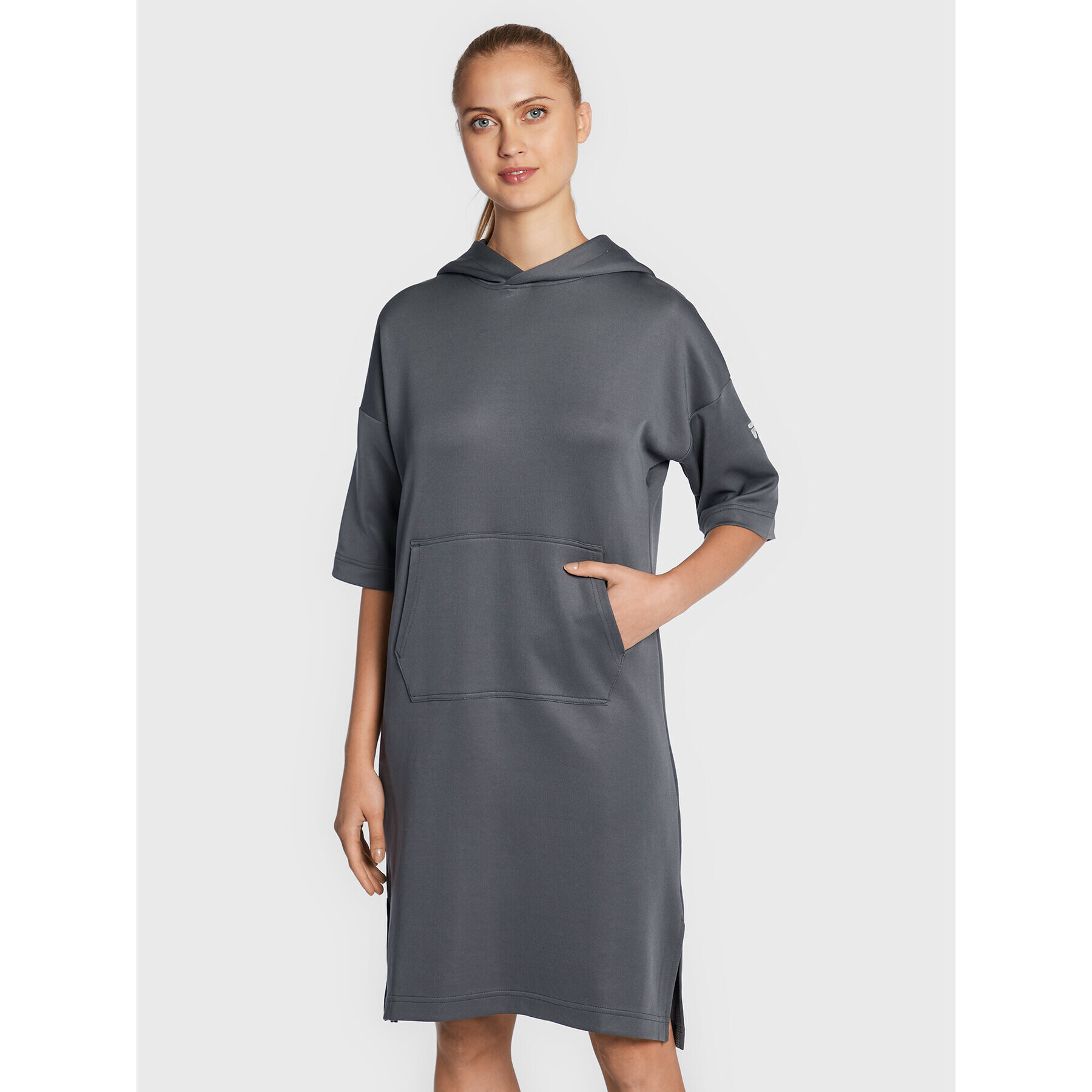 Fila Rochie de zi Carrara FAW0229 Gri Loose Fit - Pled.ro